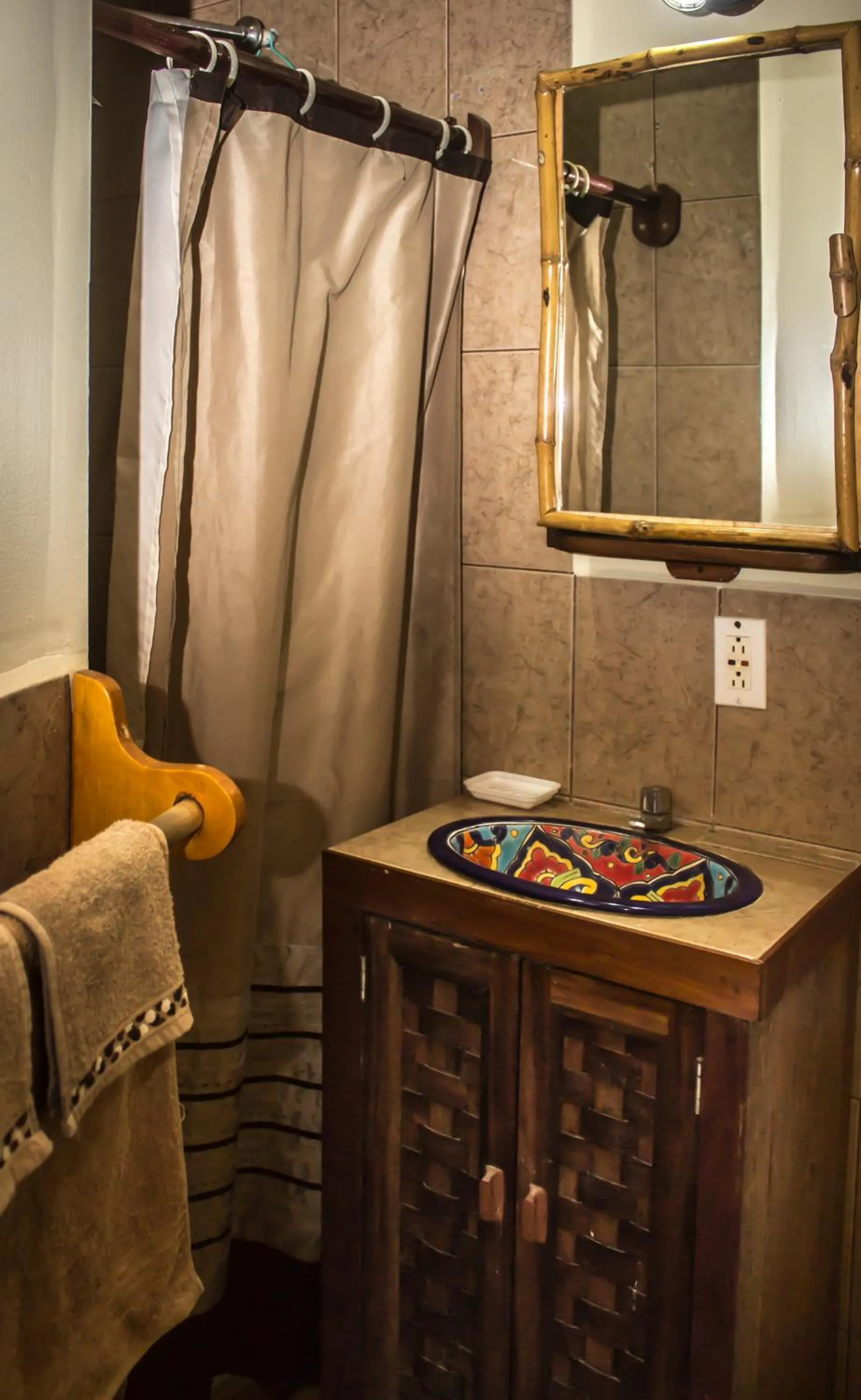 Bathroom in Las Cabañas Mágicas