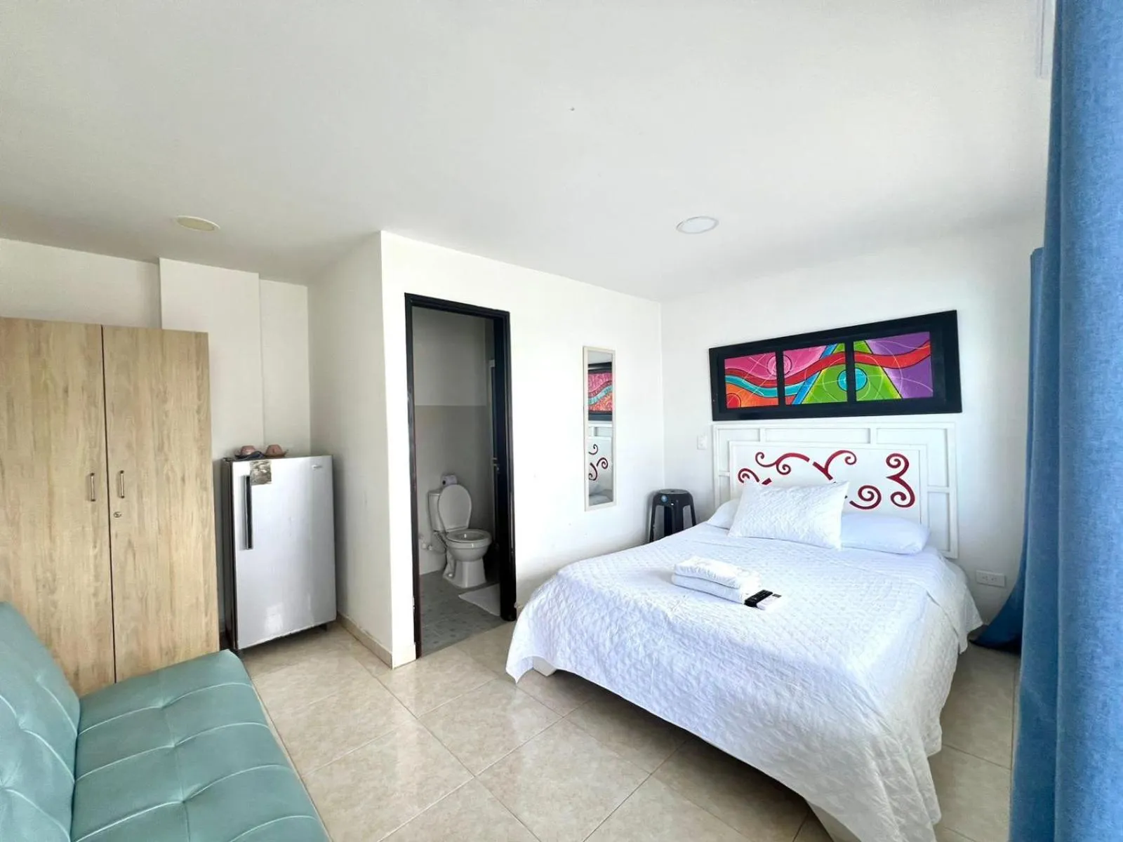 Bedroom, Bed in Caribbean Island Hotel