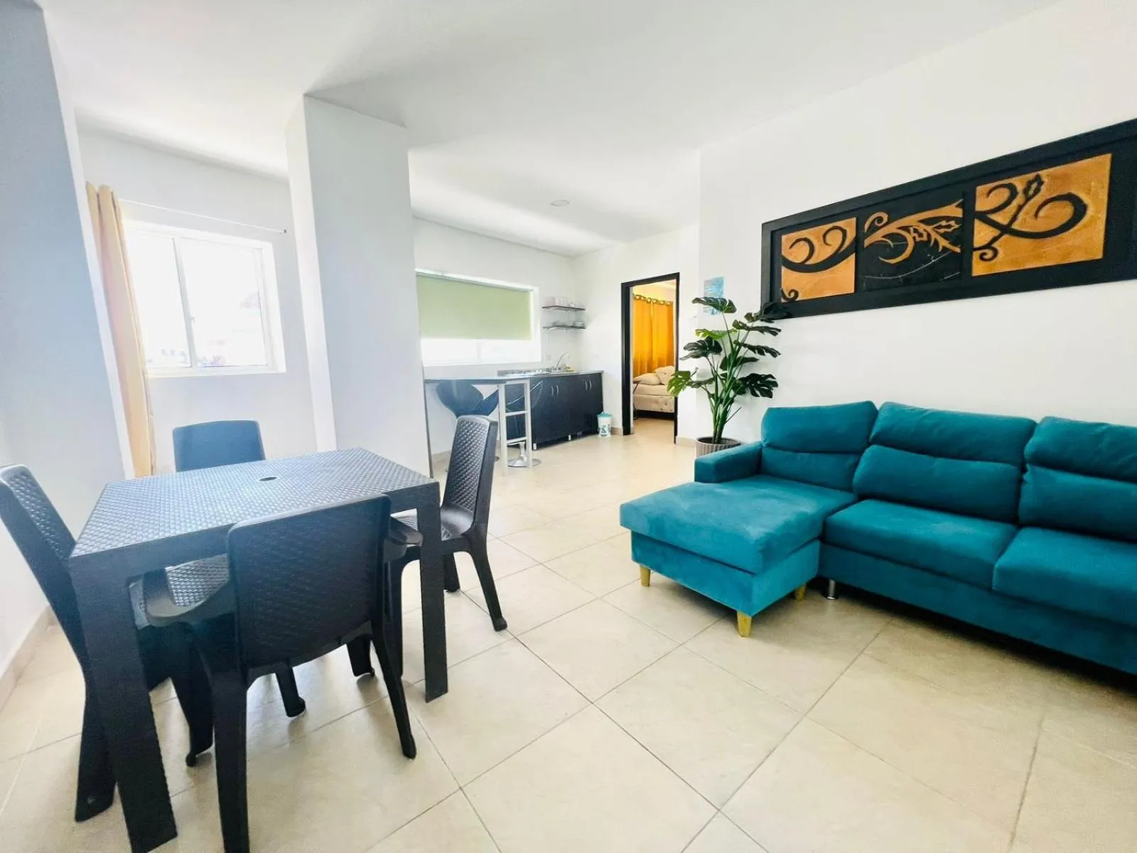 Living room in Caribbean Island Hotel