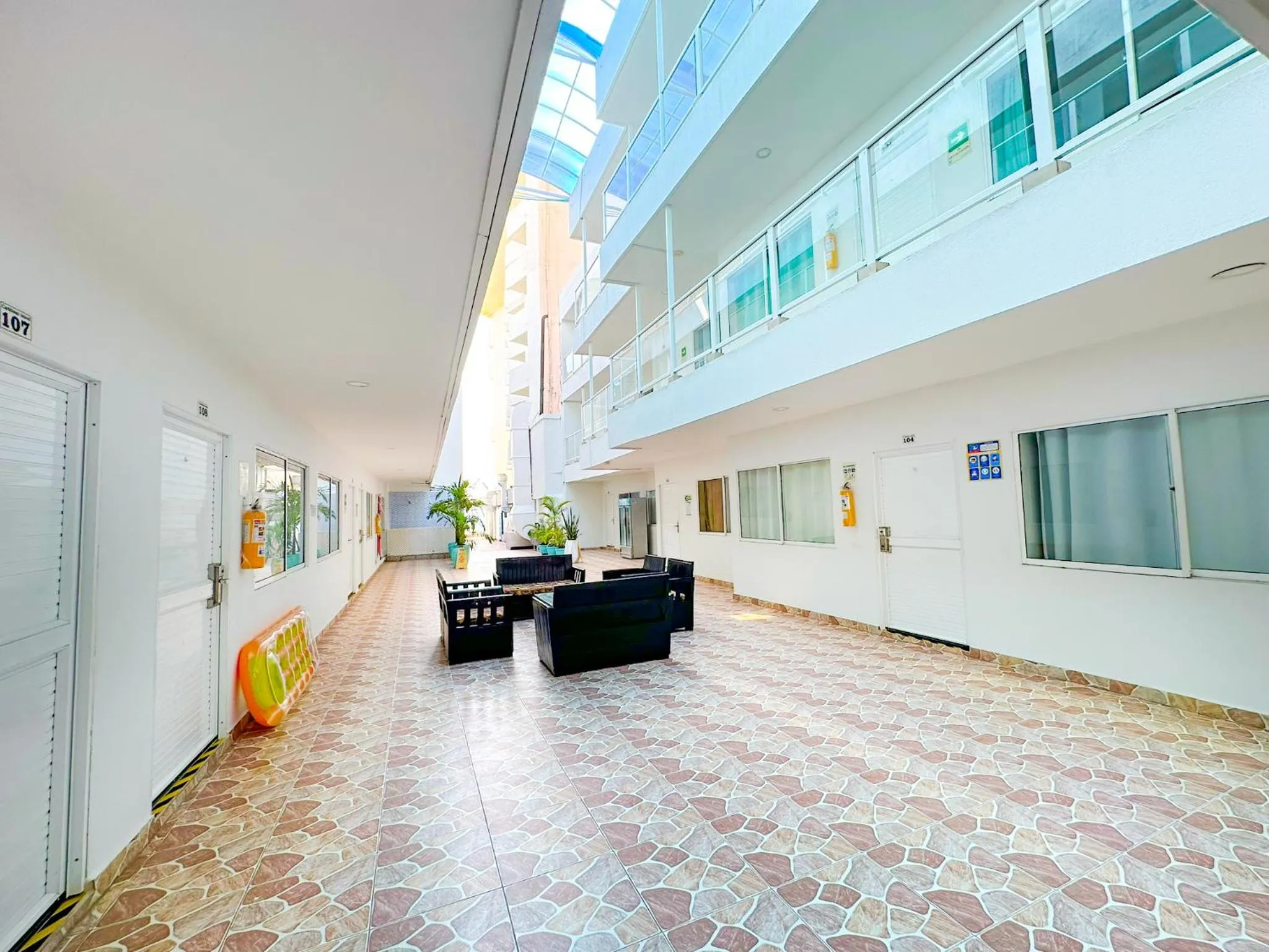 Seating area in Caribbean Island Hotel