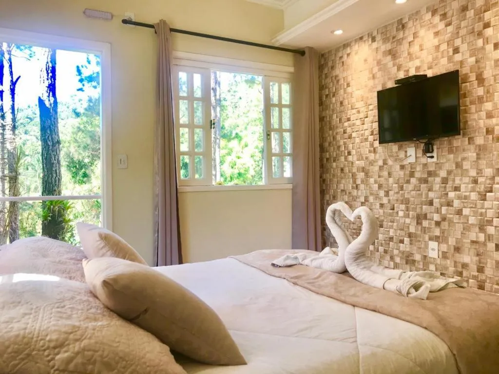Photo of the whole room, Bed in Recanto de Moriá