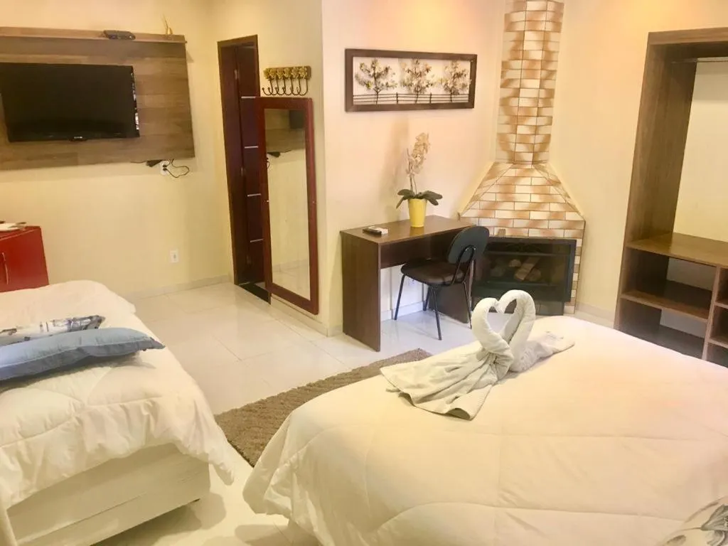 Photo of the whole room, Bed in Recanto de Moriá