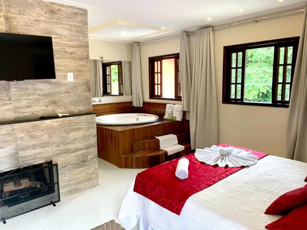 Bedroom, Bed in Recanto de Moriá