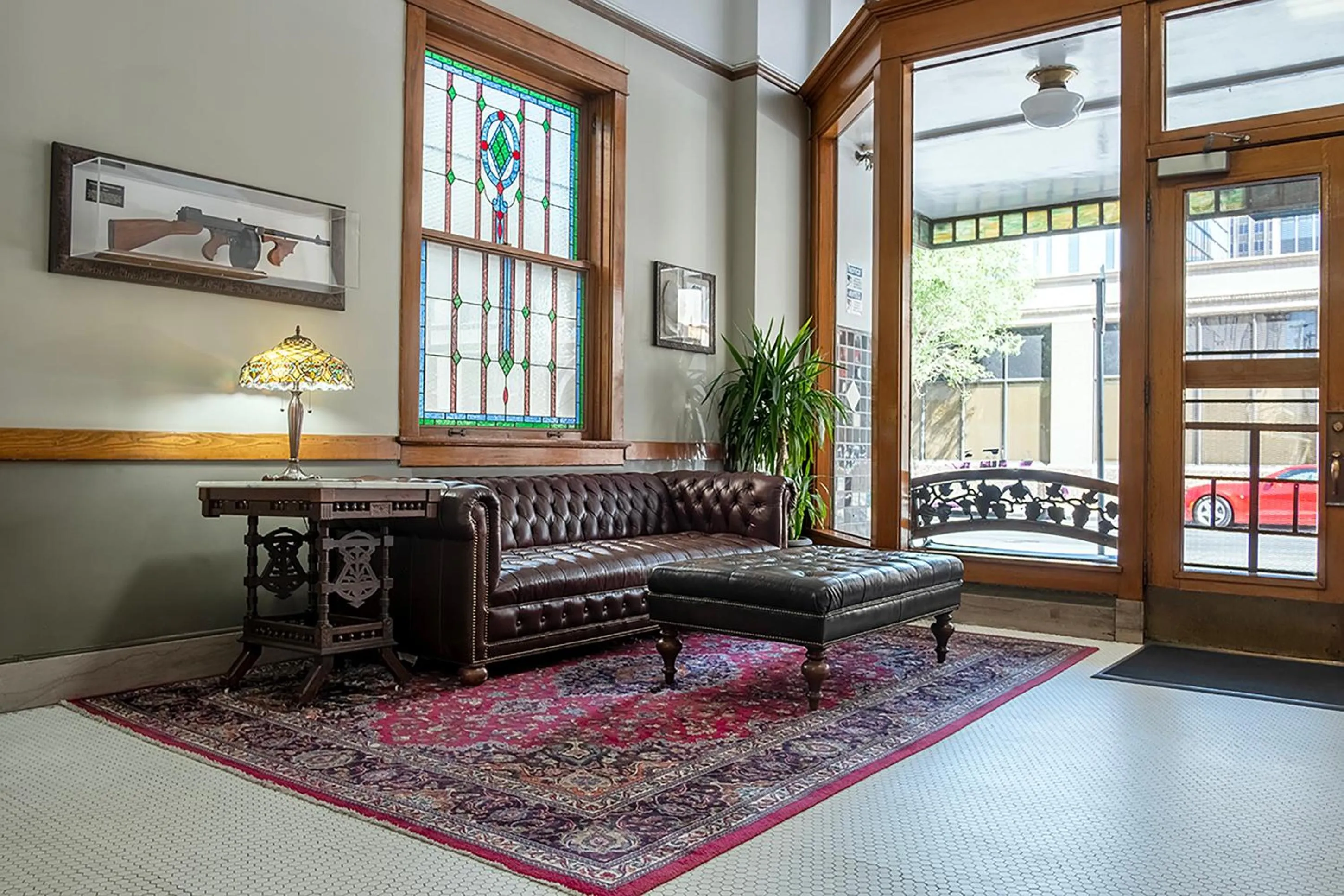 Lobby or reception in Gardner Hotel & Hostel