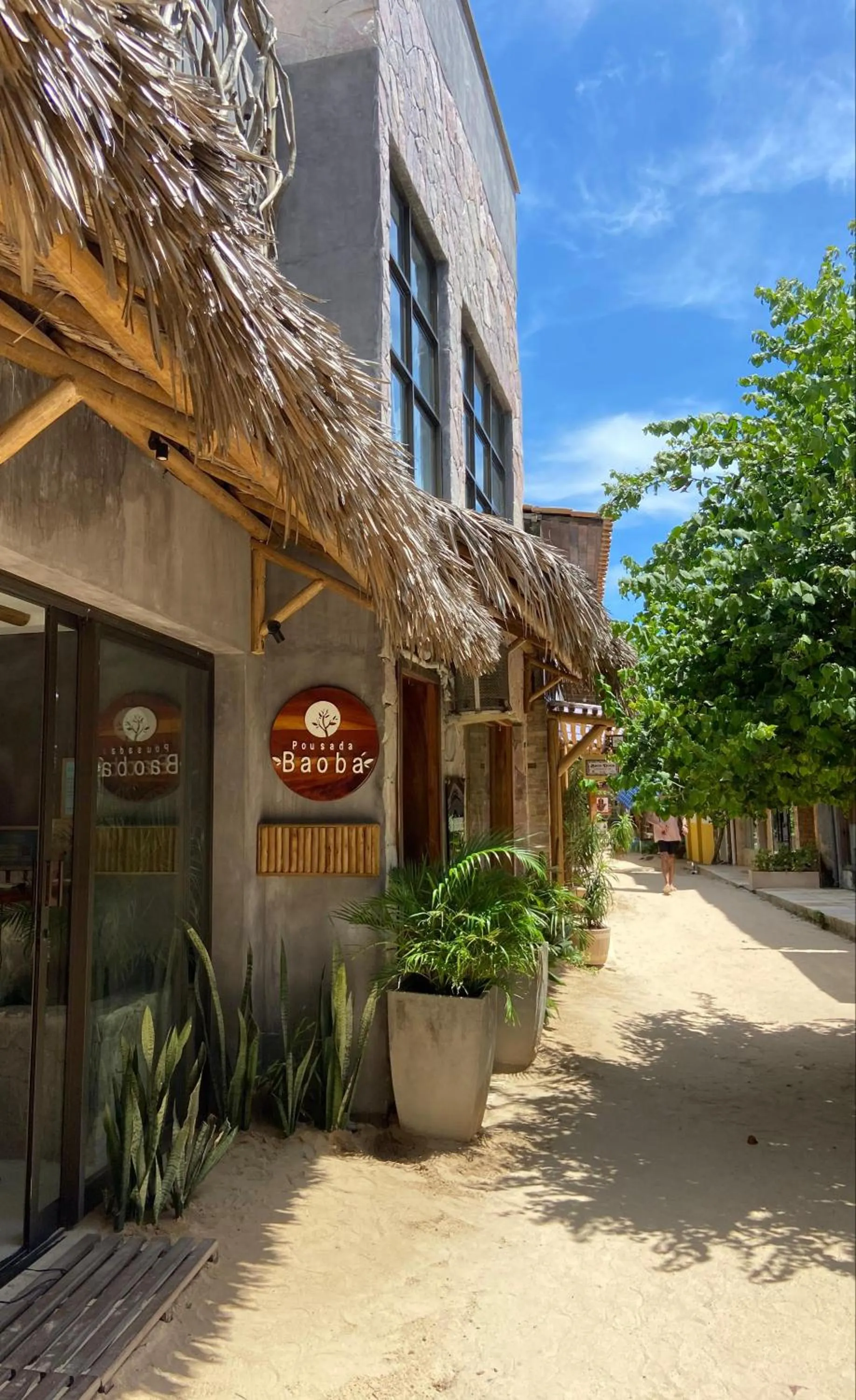 Property building in Pousada Baobá