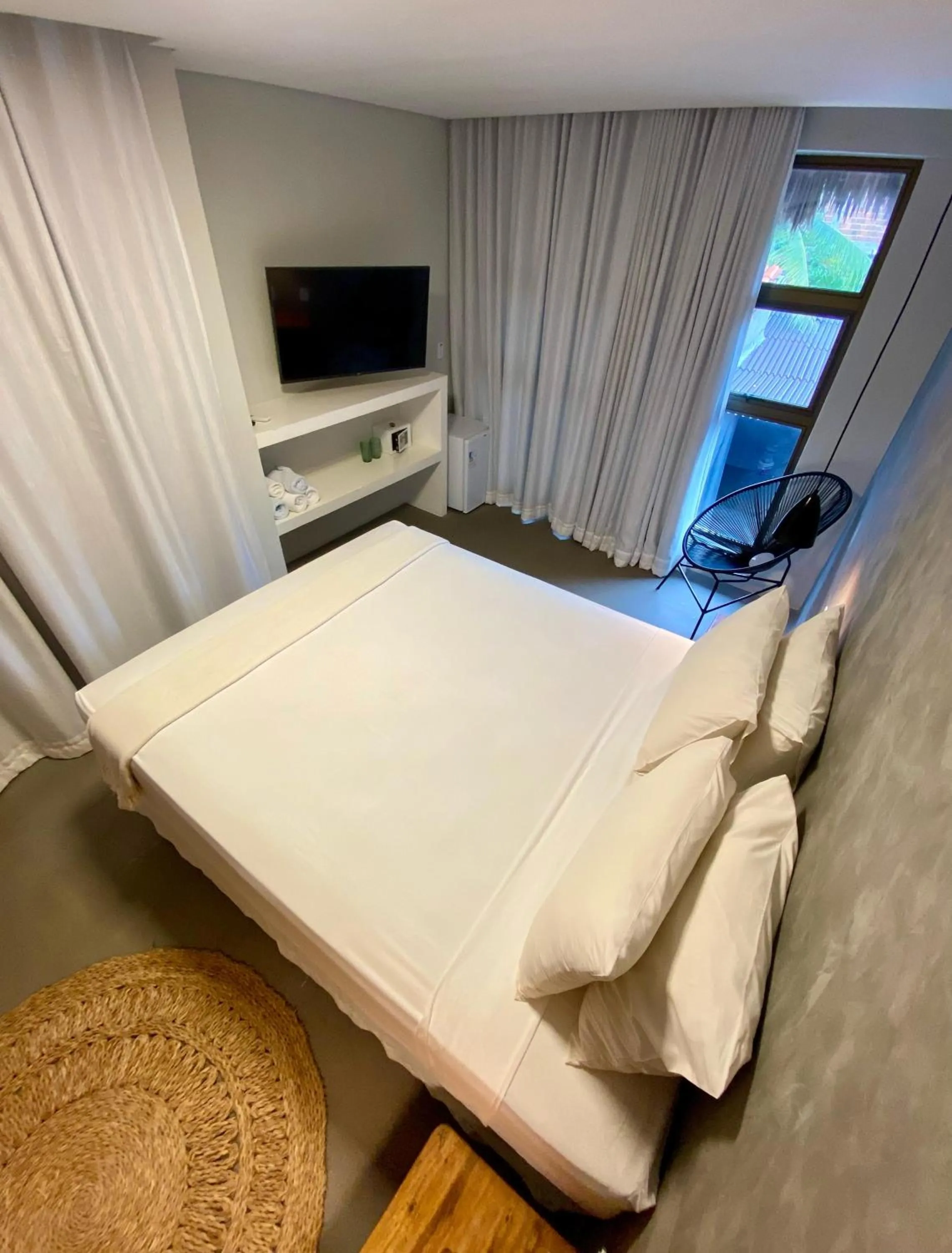 Bed in Pousada Baobá