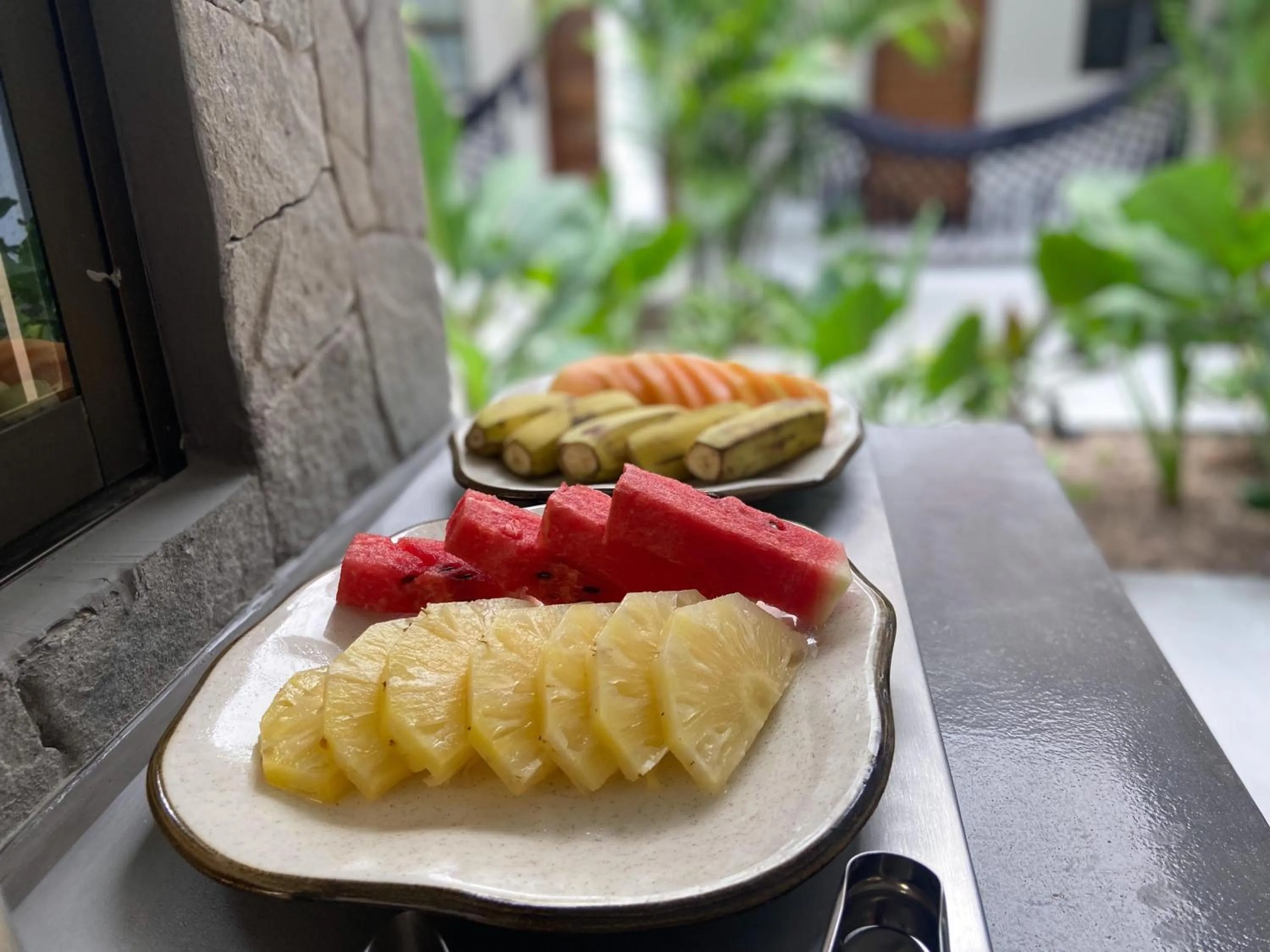 Breakfast in Pousada Baobá