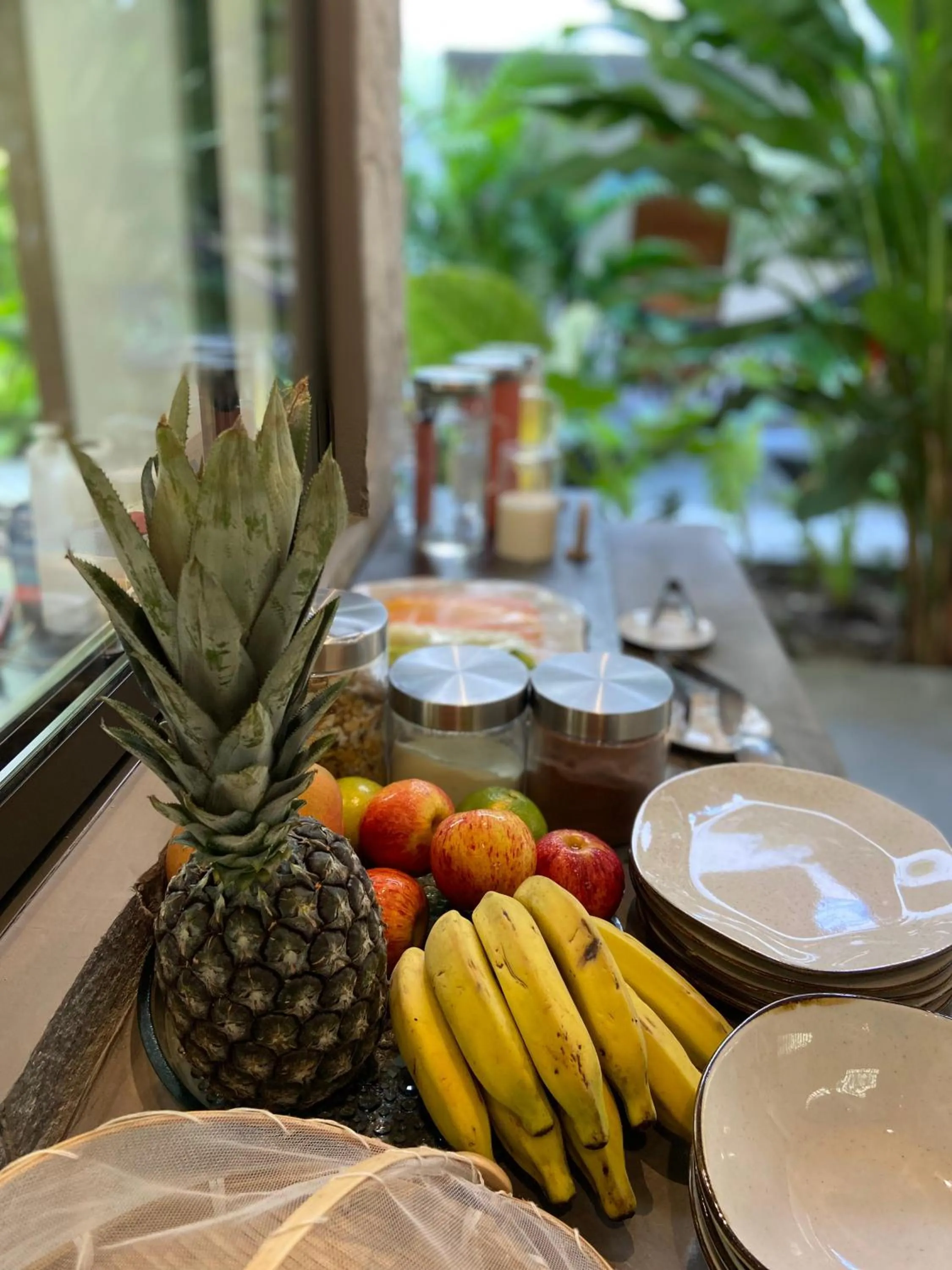 Food and drinks in Pousada Baobá