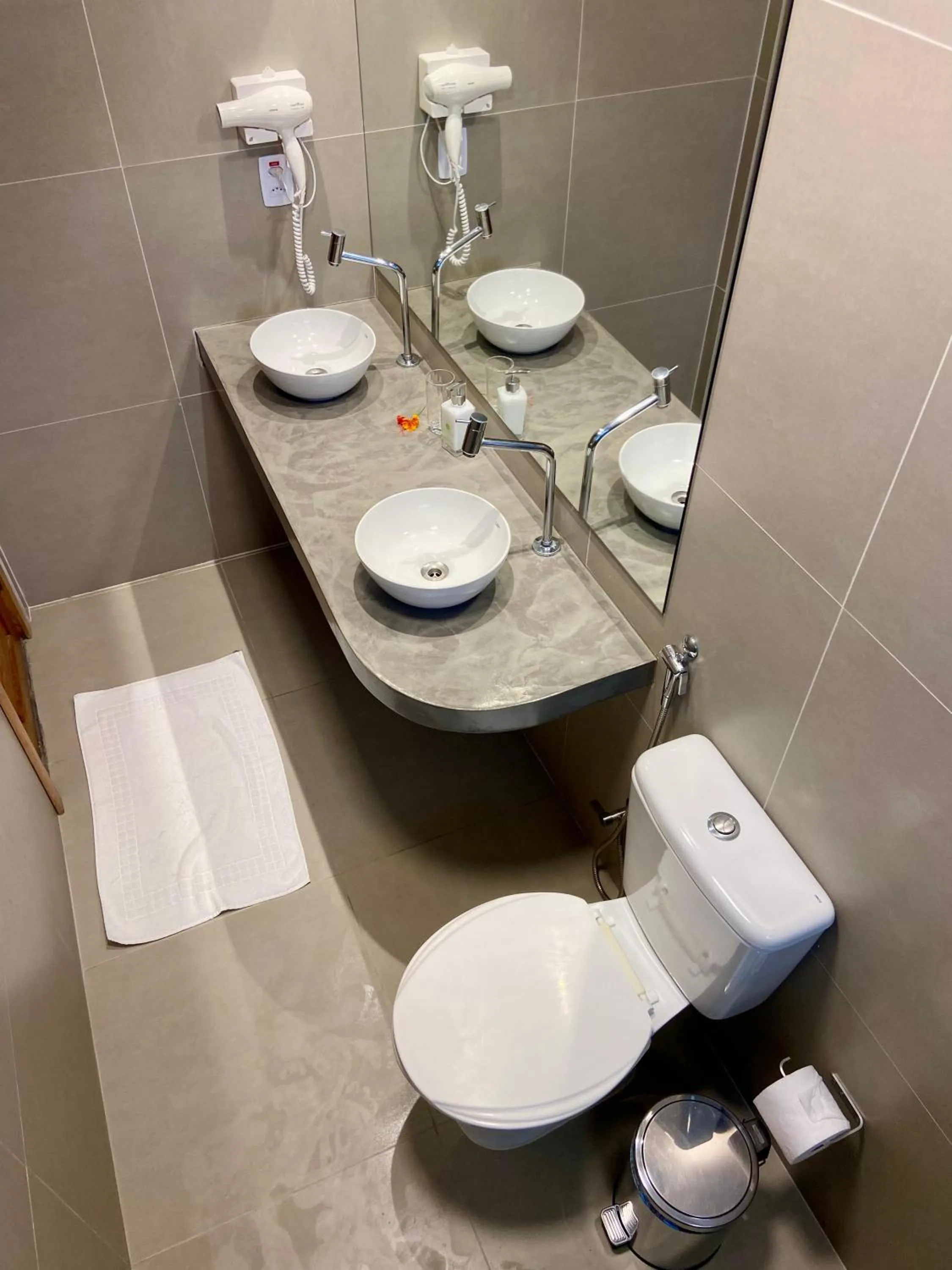 Bathroom in Pousada Baobá