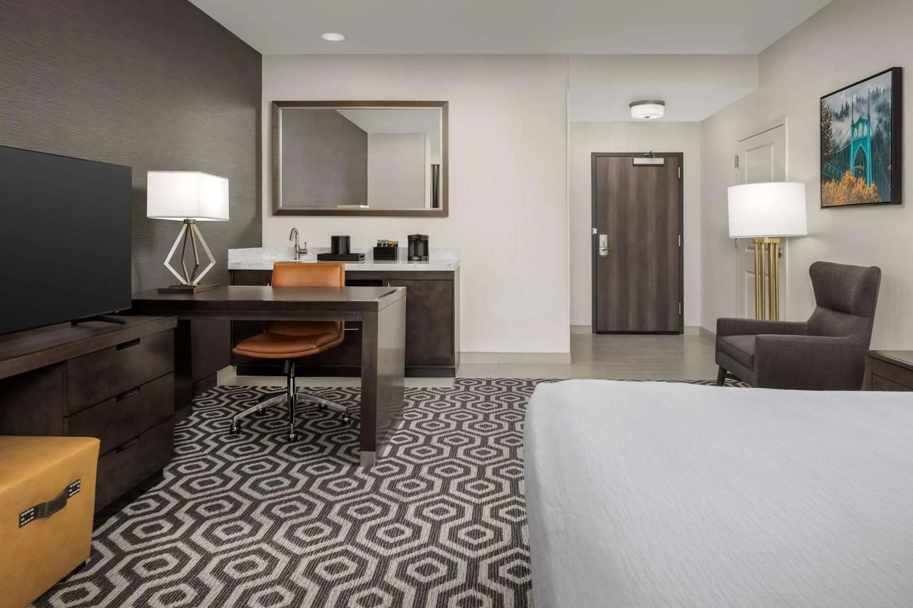 King Studio (2 Adults) in Embassy Suites Portland/Hillsboro King Studio (2 Adults) in Embassy Suites Portland/Hillsboro