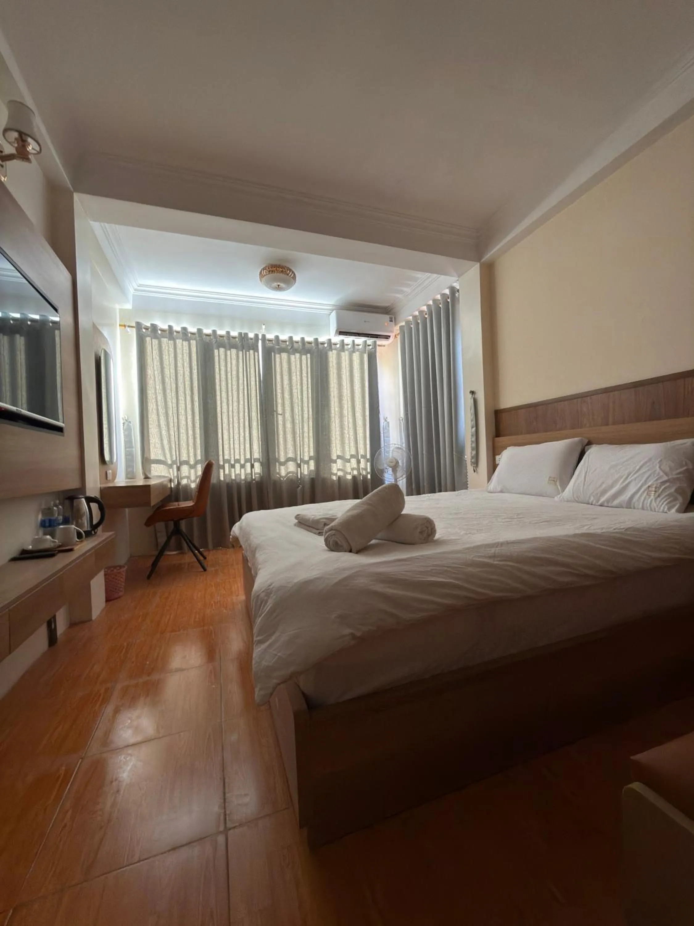 Bed in FIRONA FLY HOTEL