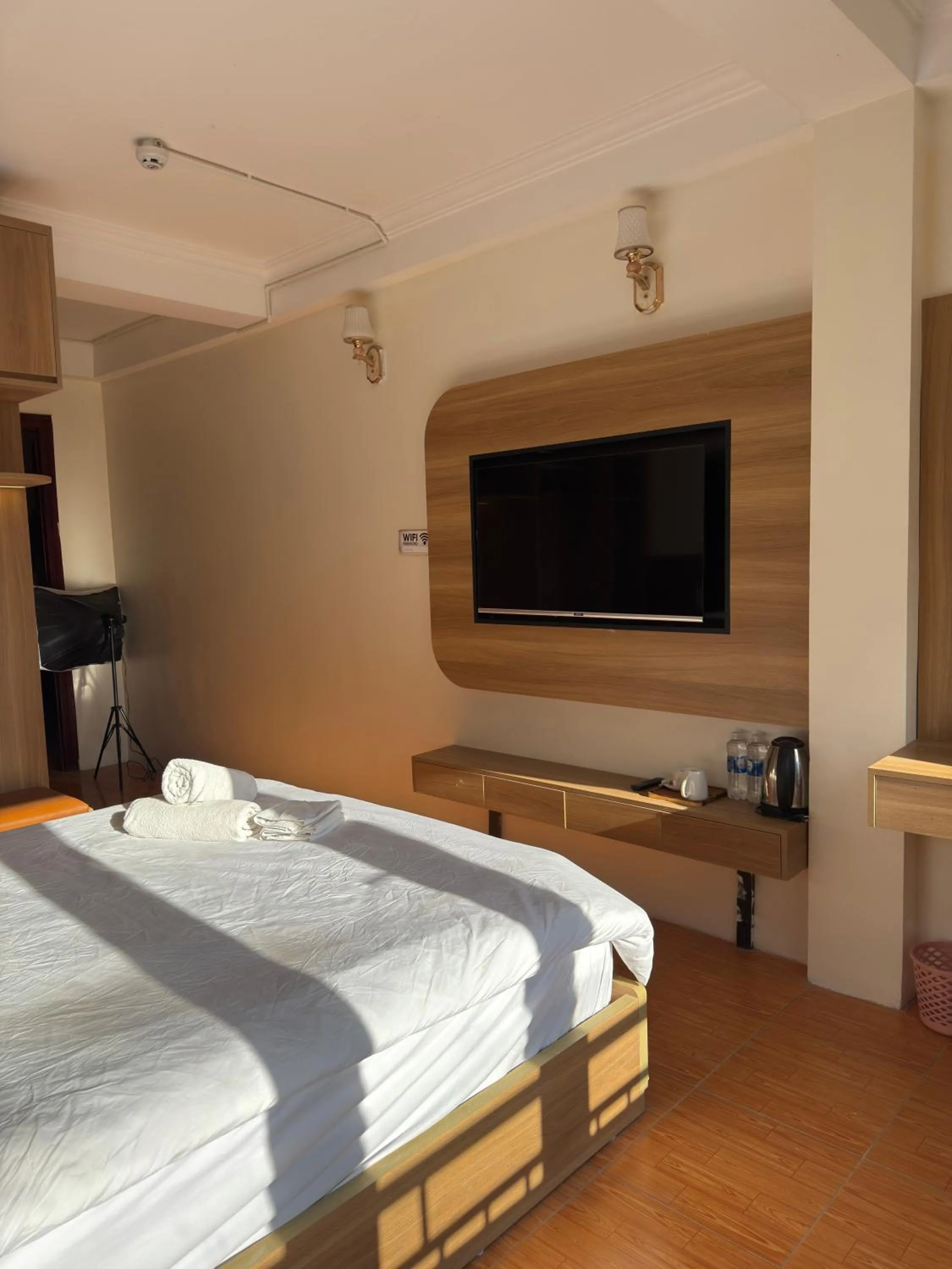 Bed in FIRONA FLY HOTEL