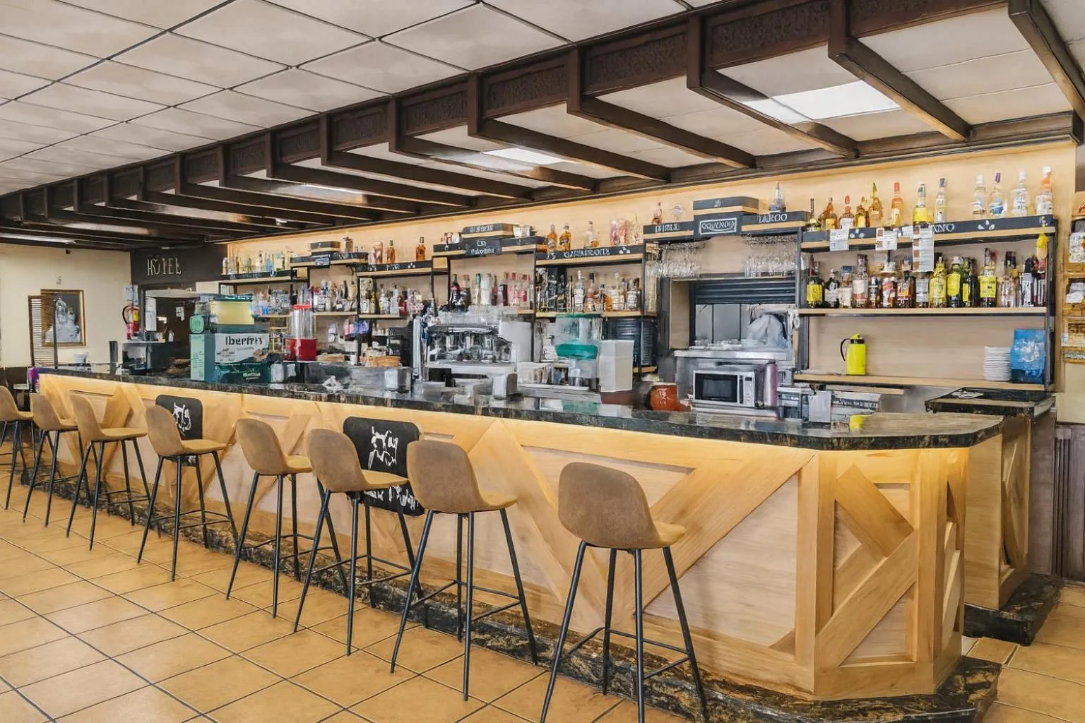 Restaurant/places to eat in HOSTAL LAS PALOMAS