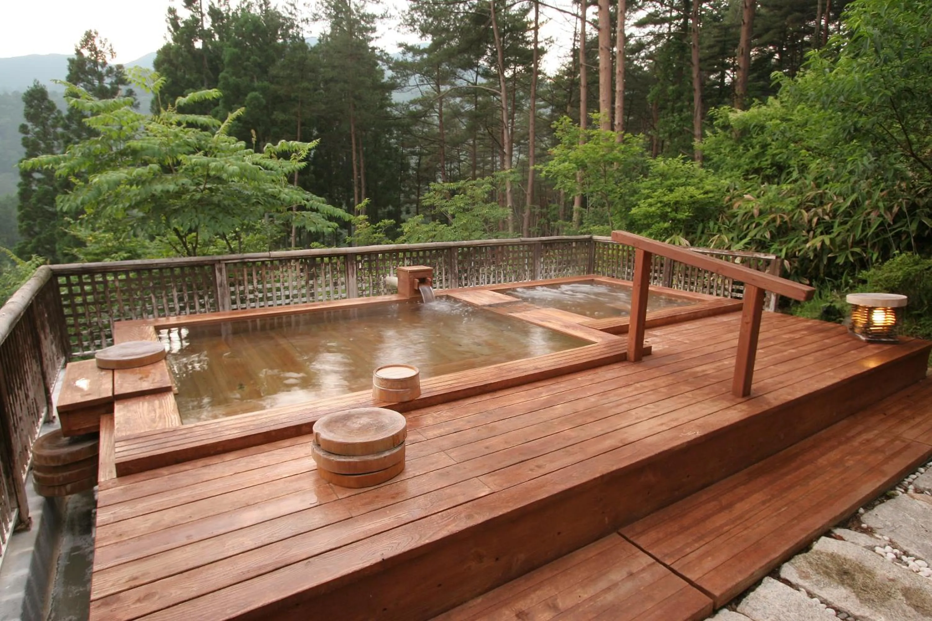 Hot Spring Bath in Tokonamiso