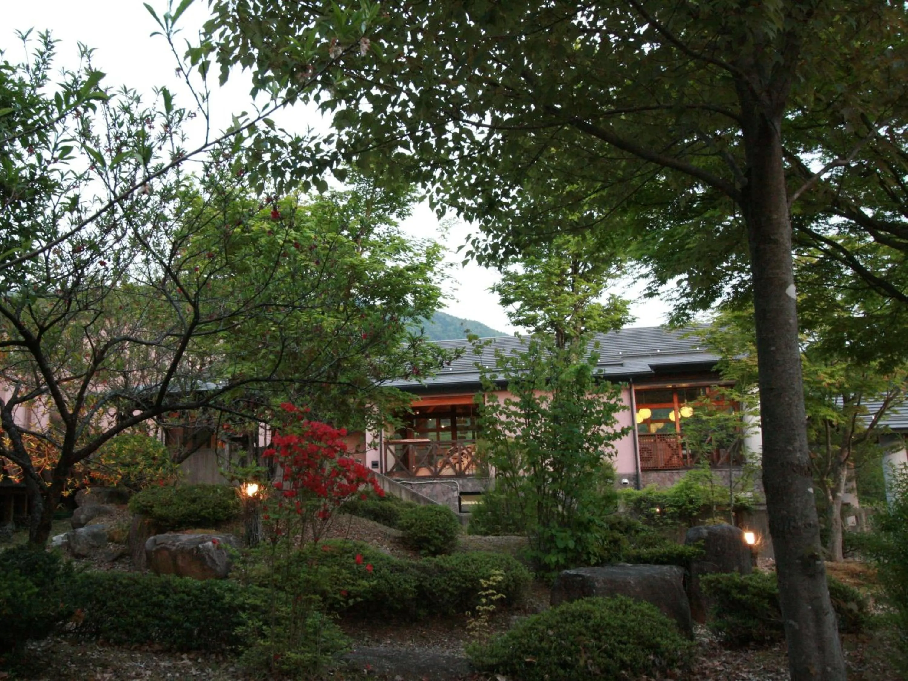 Facade/entrance in Hotel Fuki no Mori