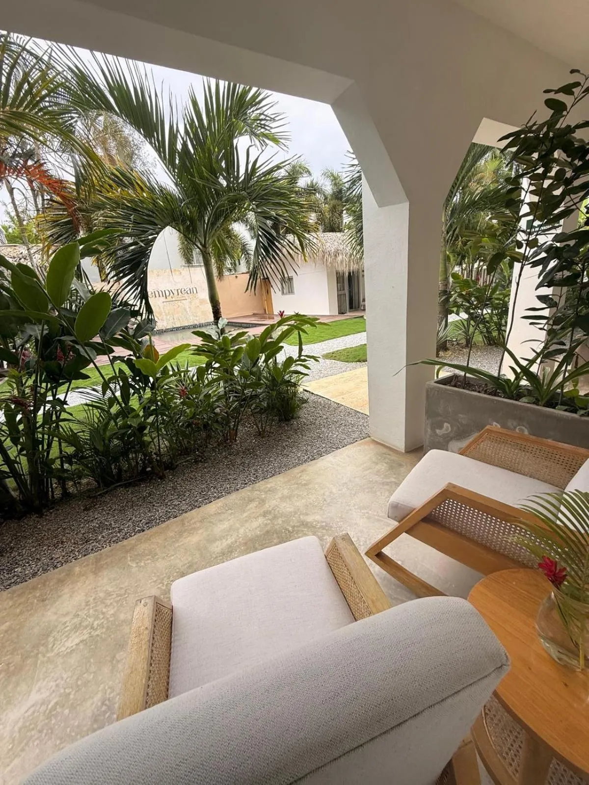 Pool view in Empyrean Tropical Wellness Portillo