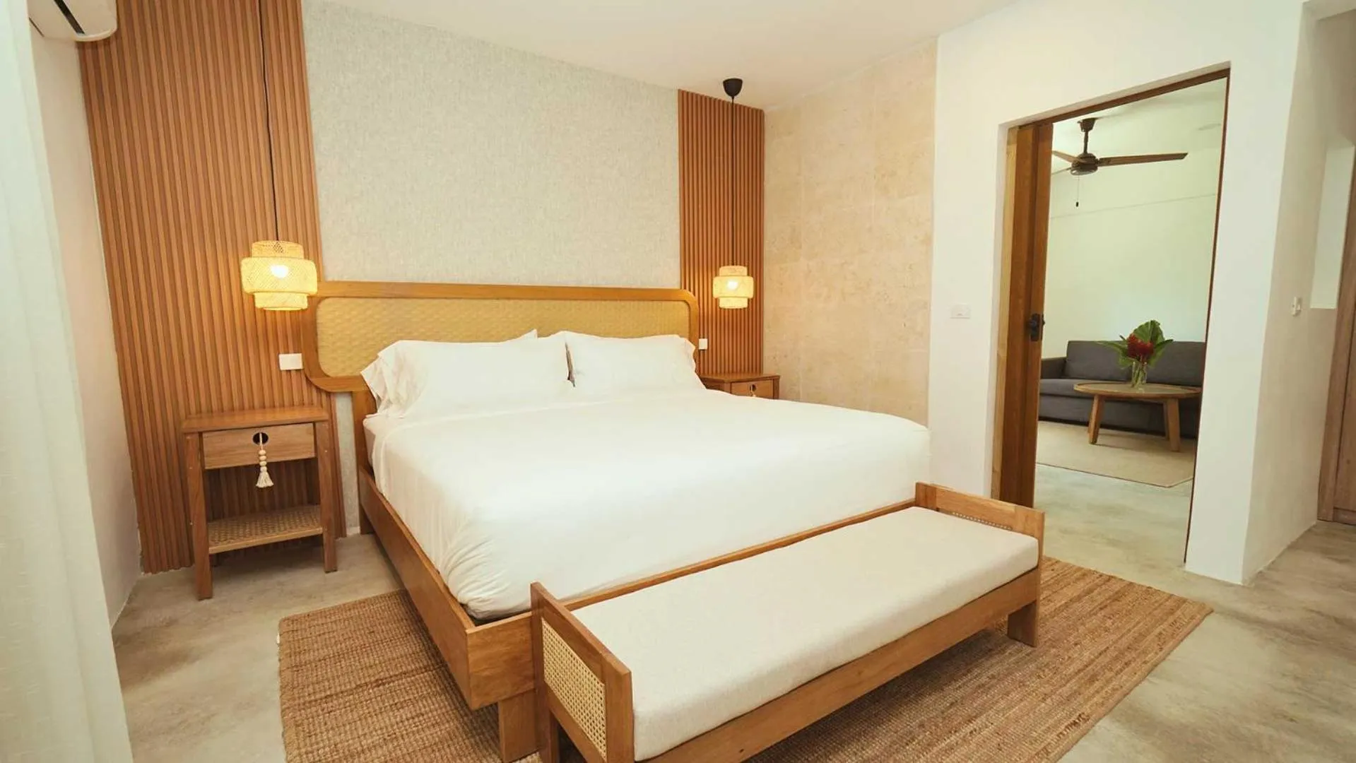 Bedroom, Bed in Empyrean Tropical Wellness Portillo