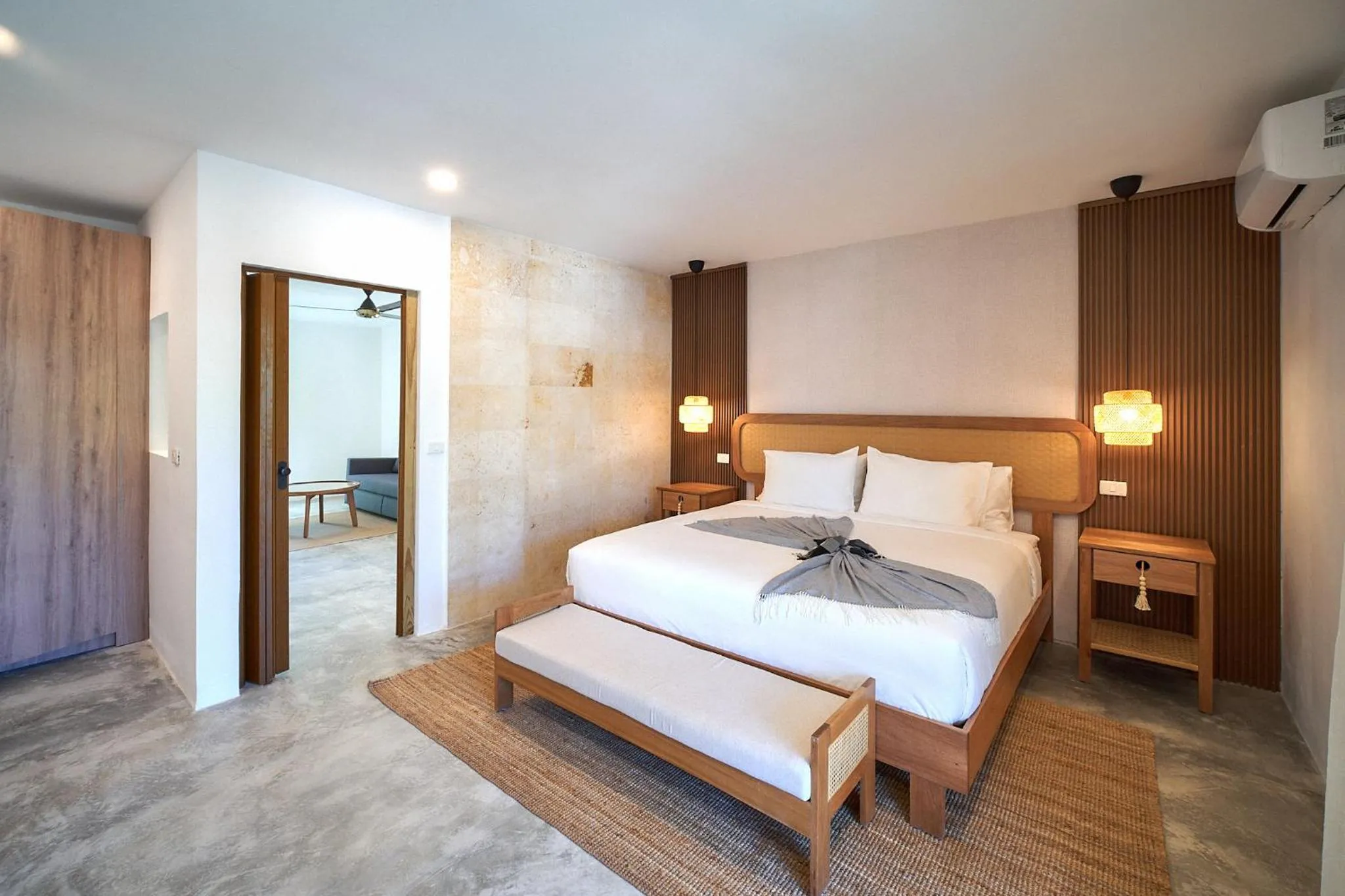 Bedroom, Bed in Empyrean Tropical Wellness Portillo