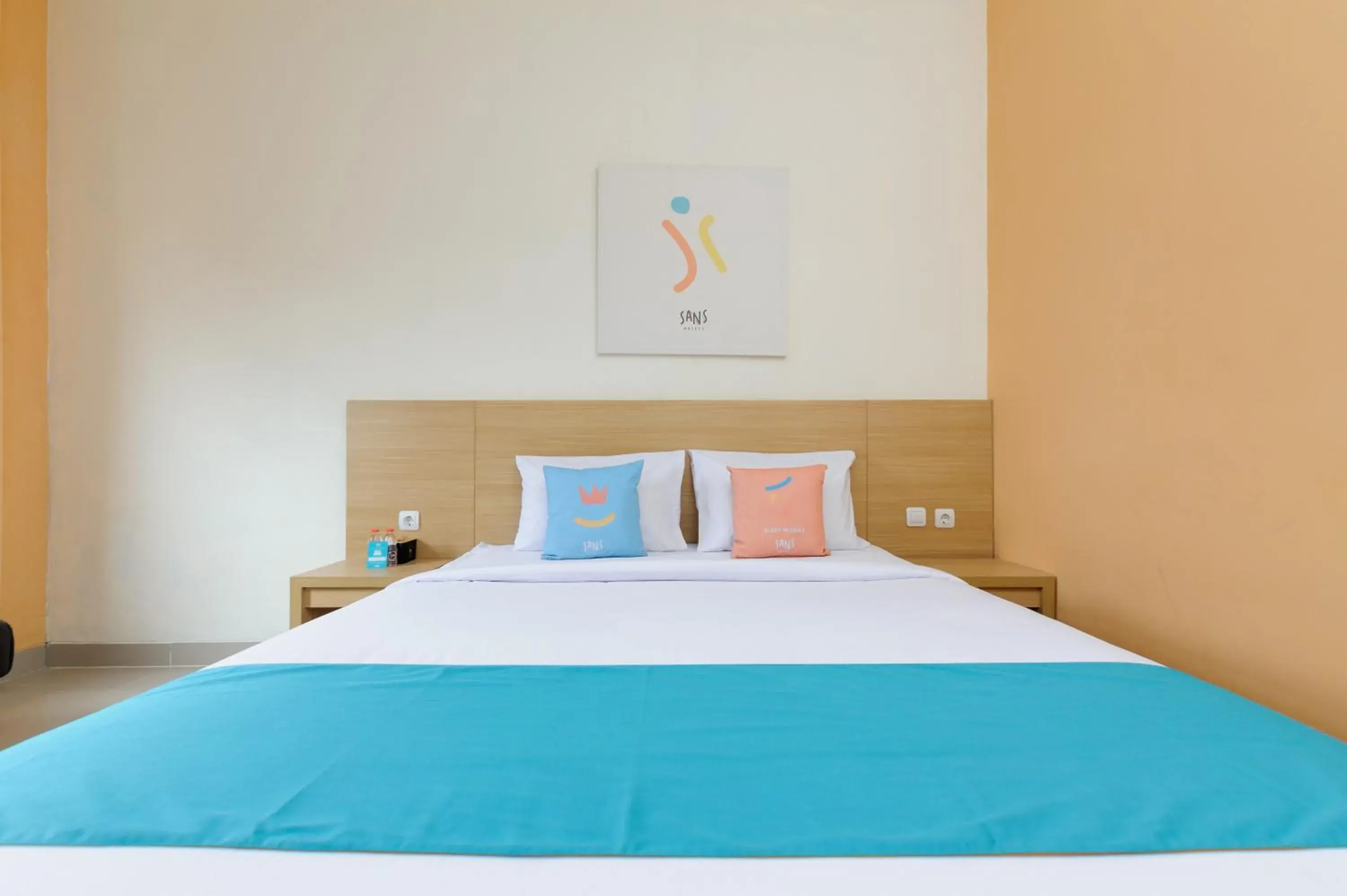 Bed in Sans Hotel Cibanteng Dramaga Bogor Bed in Sans Hotel Cibanteng Dramaga Bogor