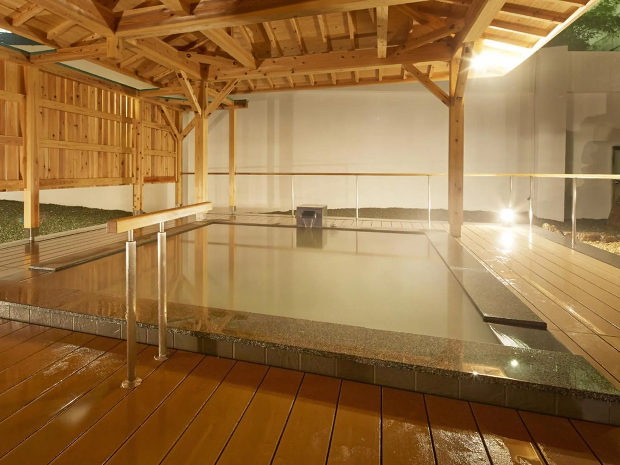 Hot Spring Bath in Okudogo Ichiyunomori