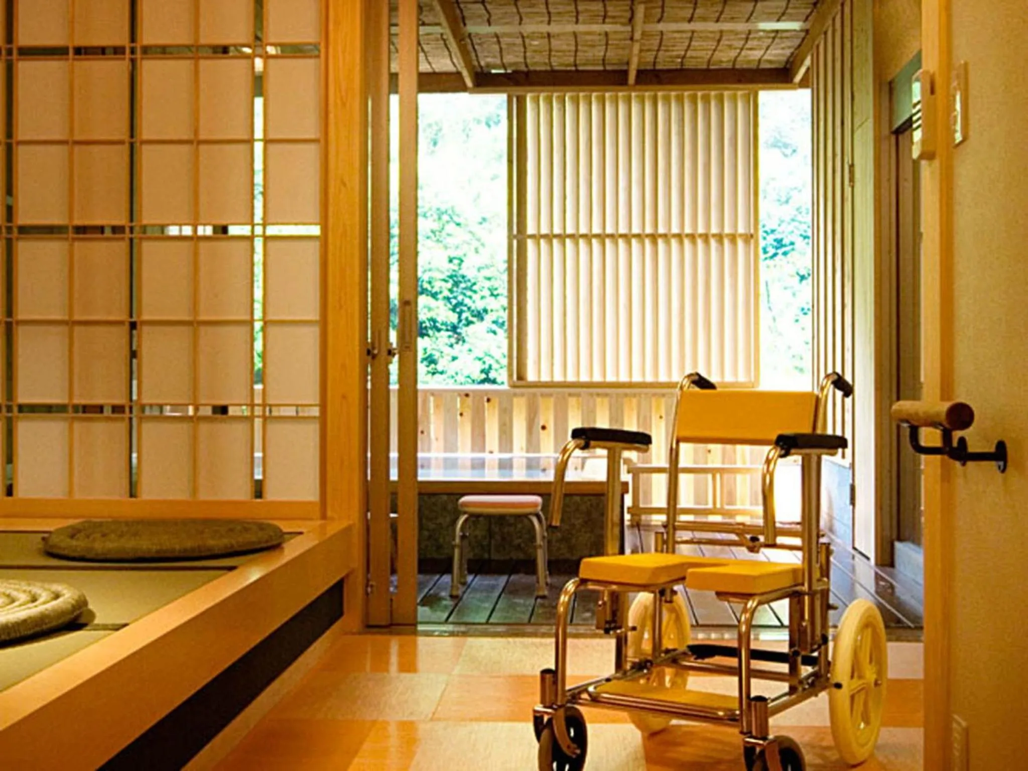 Hot Spring Bath in Okudogo Ichiyunomori