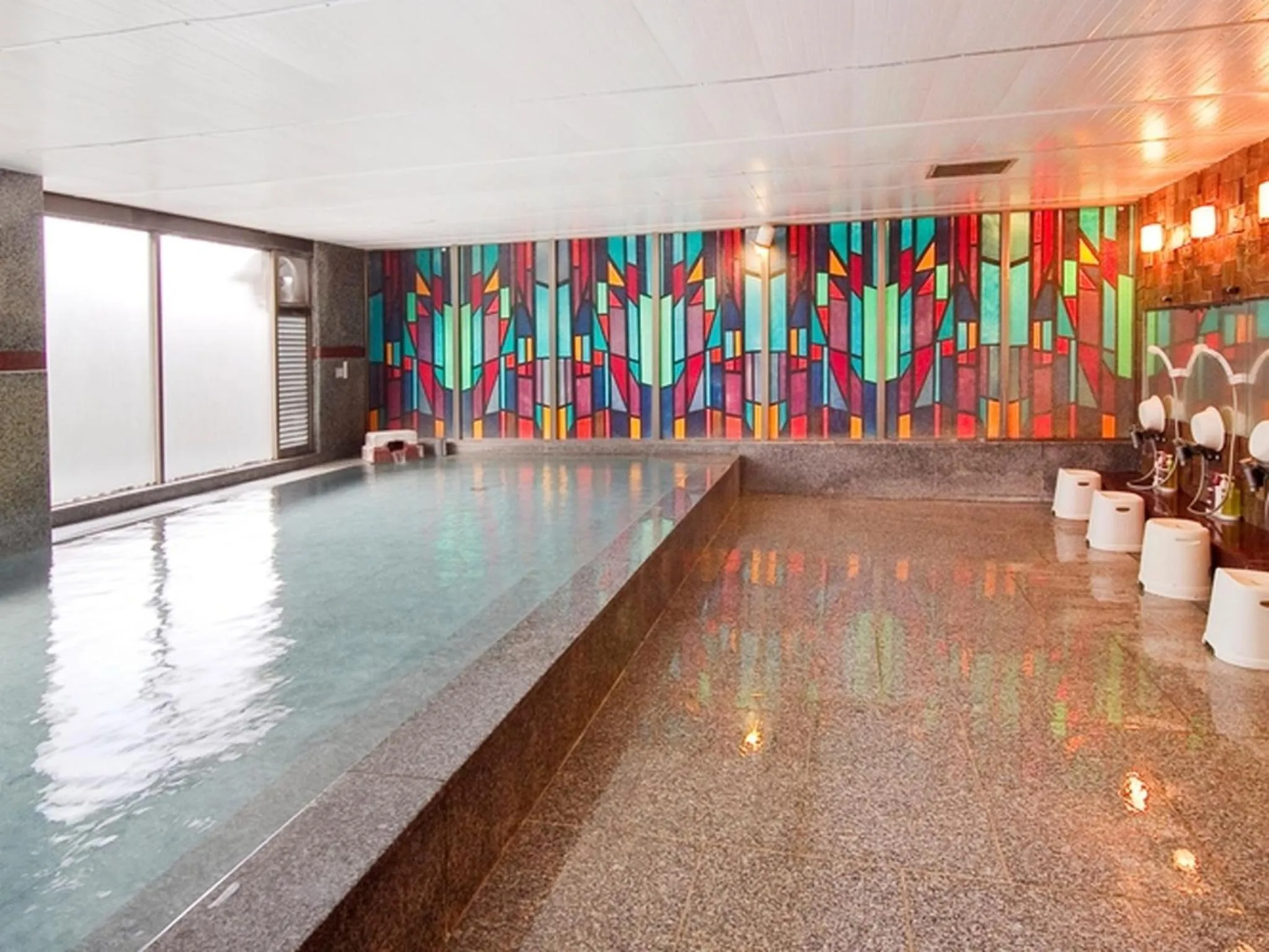 Hot Spring Bath in Okudogo Ichiyunomori