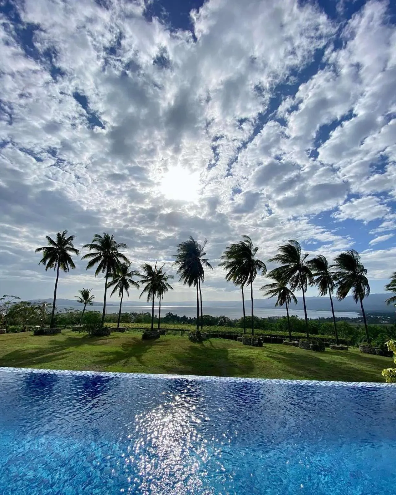 Pool view in The Vineyard at Tanauan