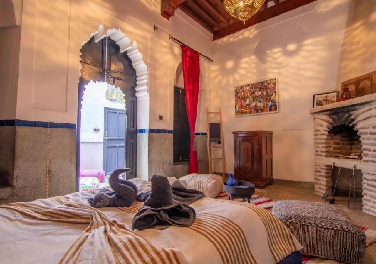 Double Room with Shared Bathroom in Riad Mamma MARRAKESH Double Room with Shared Bathroom in Riad Mamma MARRAKESH