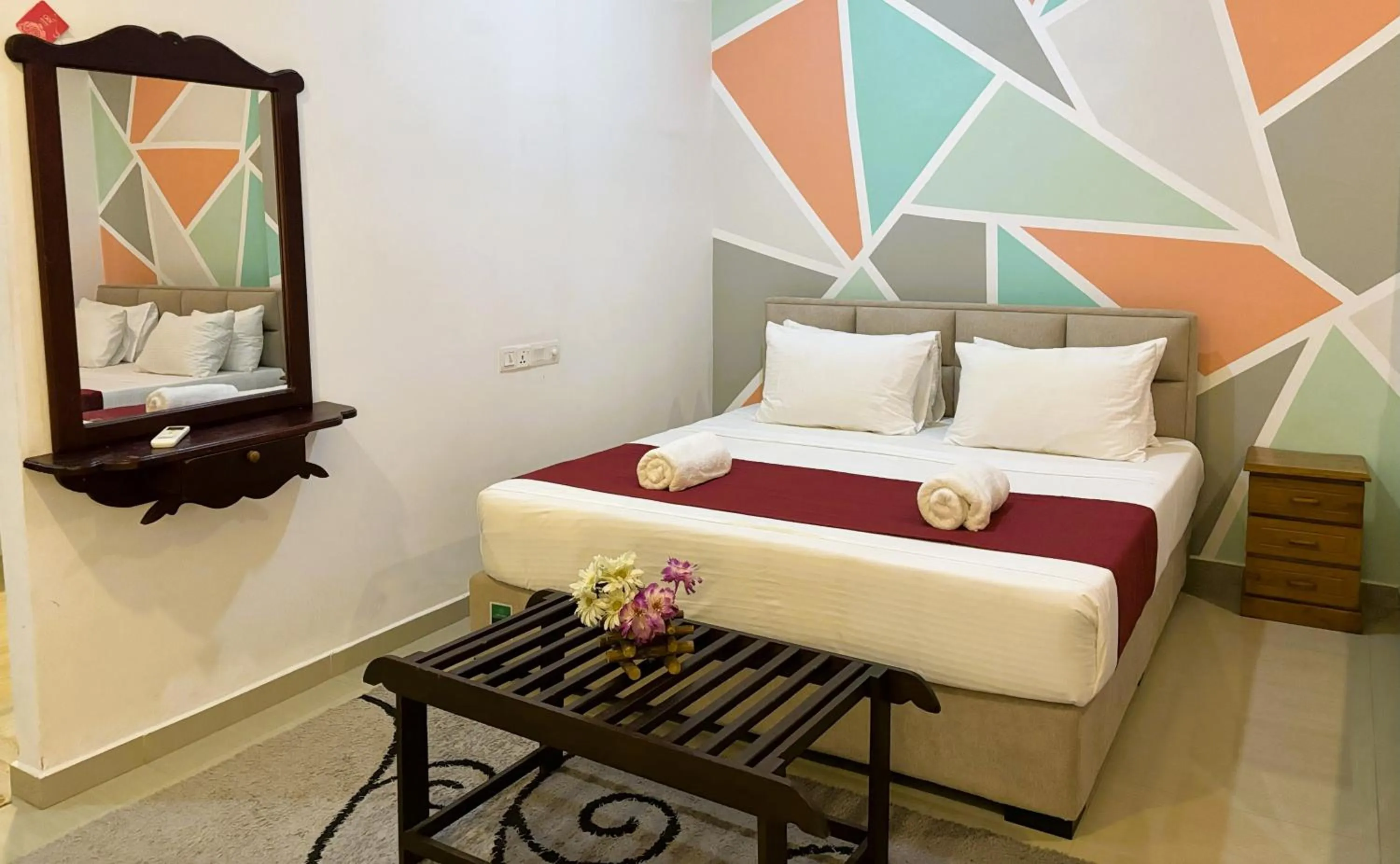 Bed in Hotel Vacanza