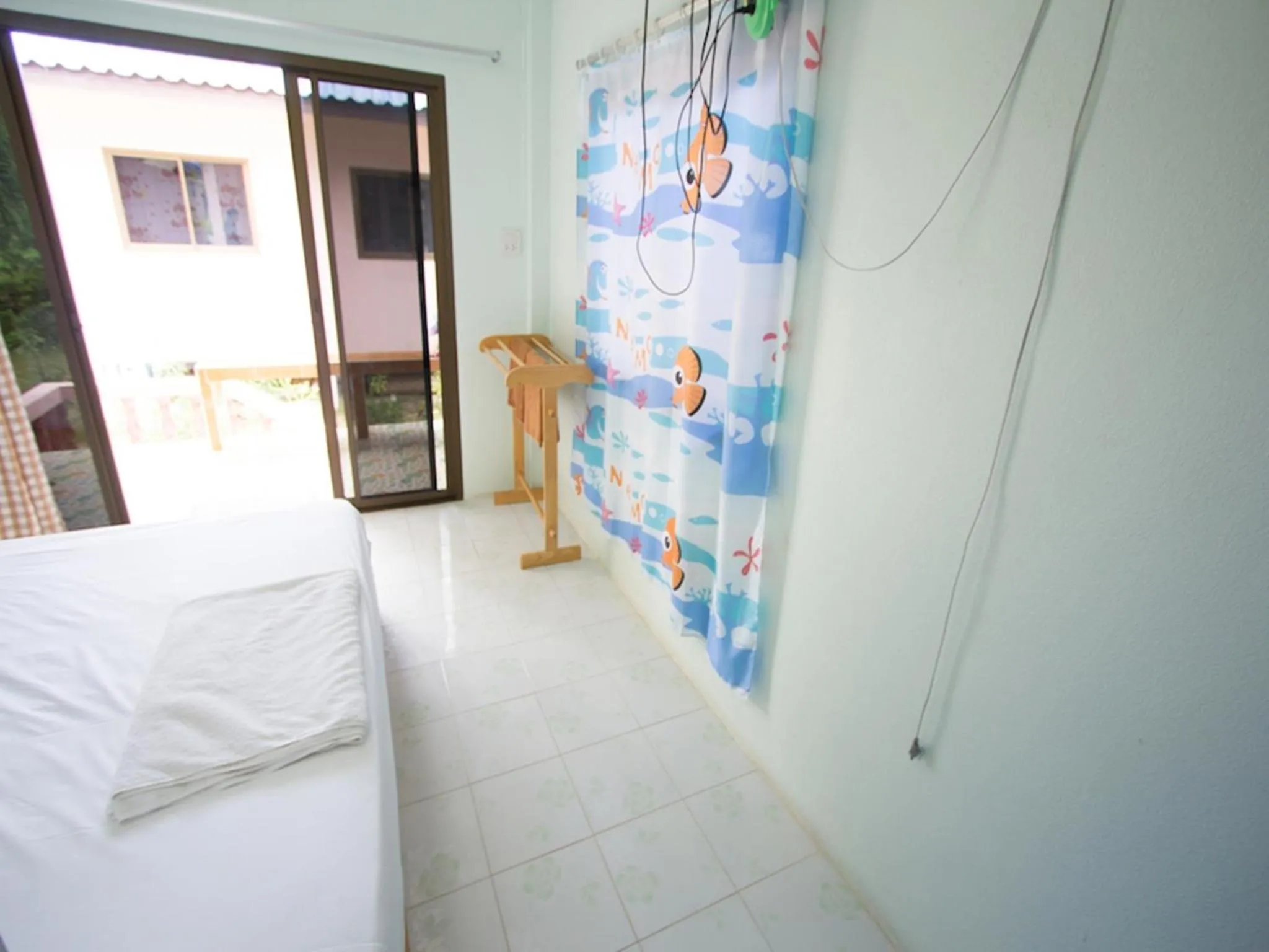 Decorative detail, Bed in Chaiwat Resort