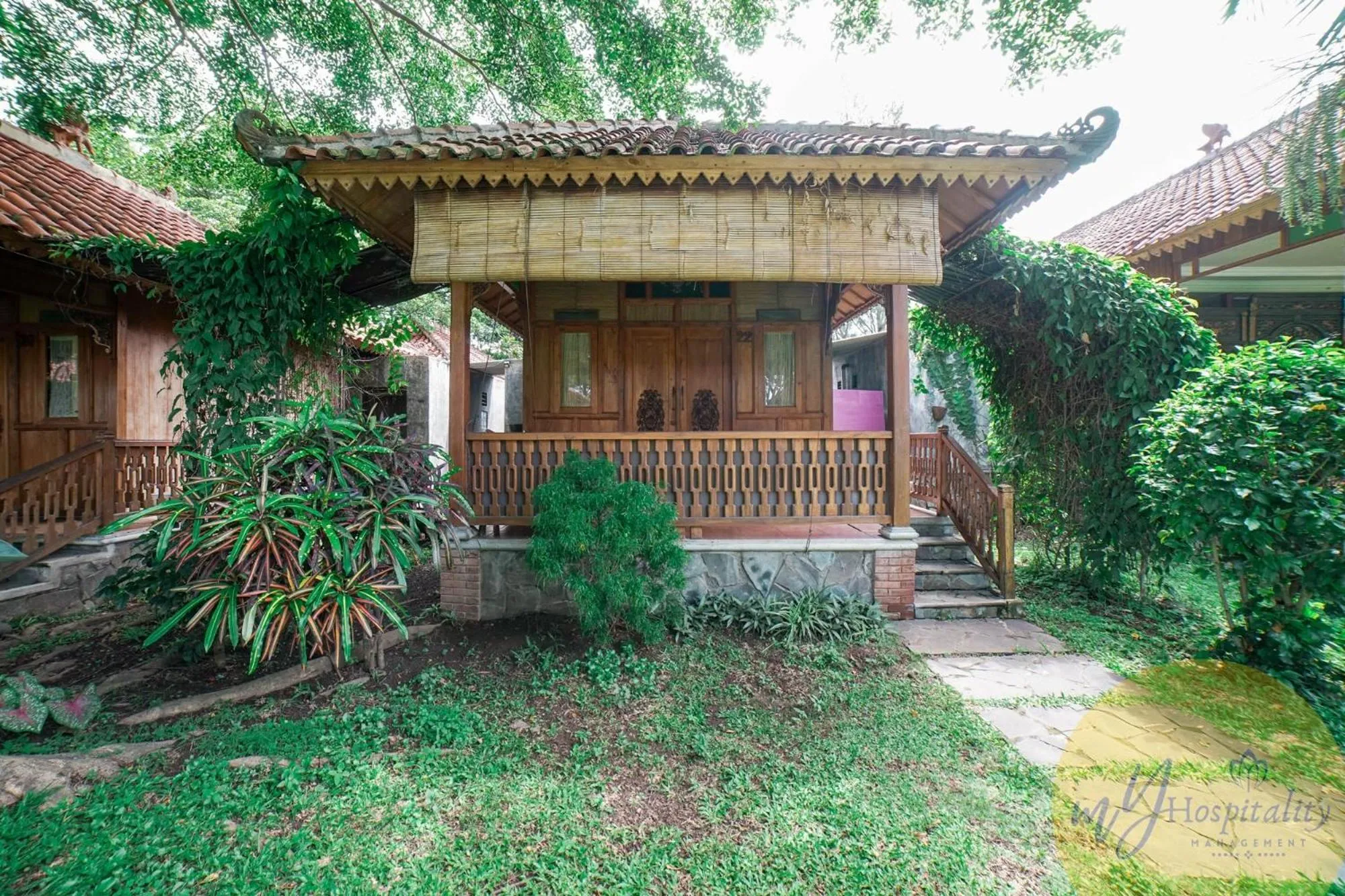 Double Room with Terrace in Joglo Garut Cottage Syariah by My Hospitality