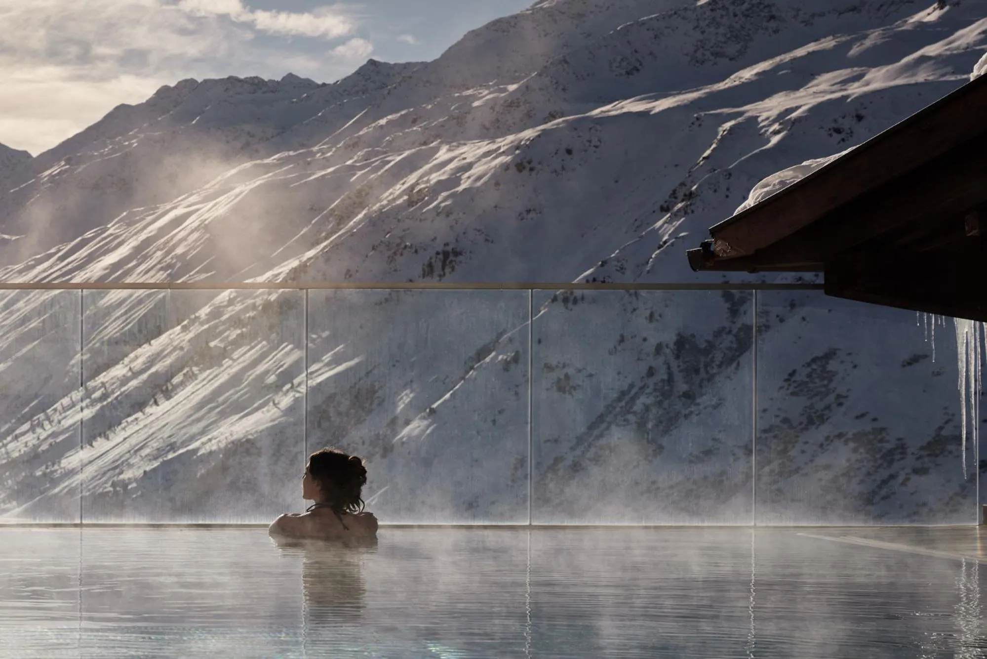 Swimming pool in TOP Hotel Hochgurgl