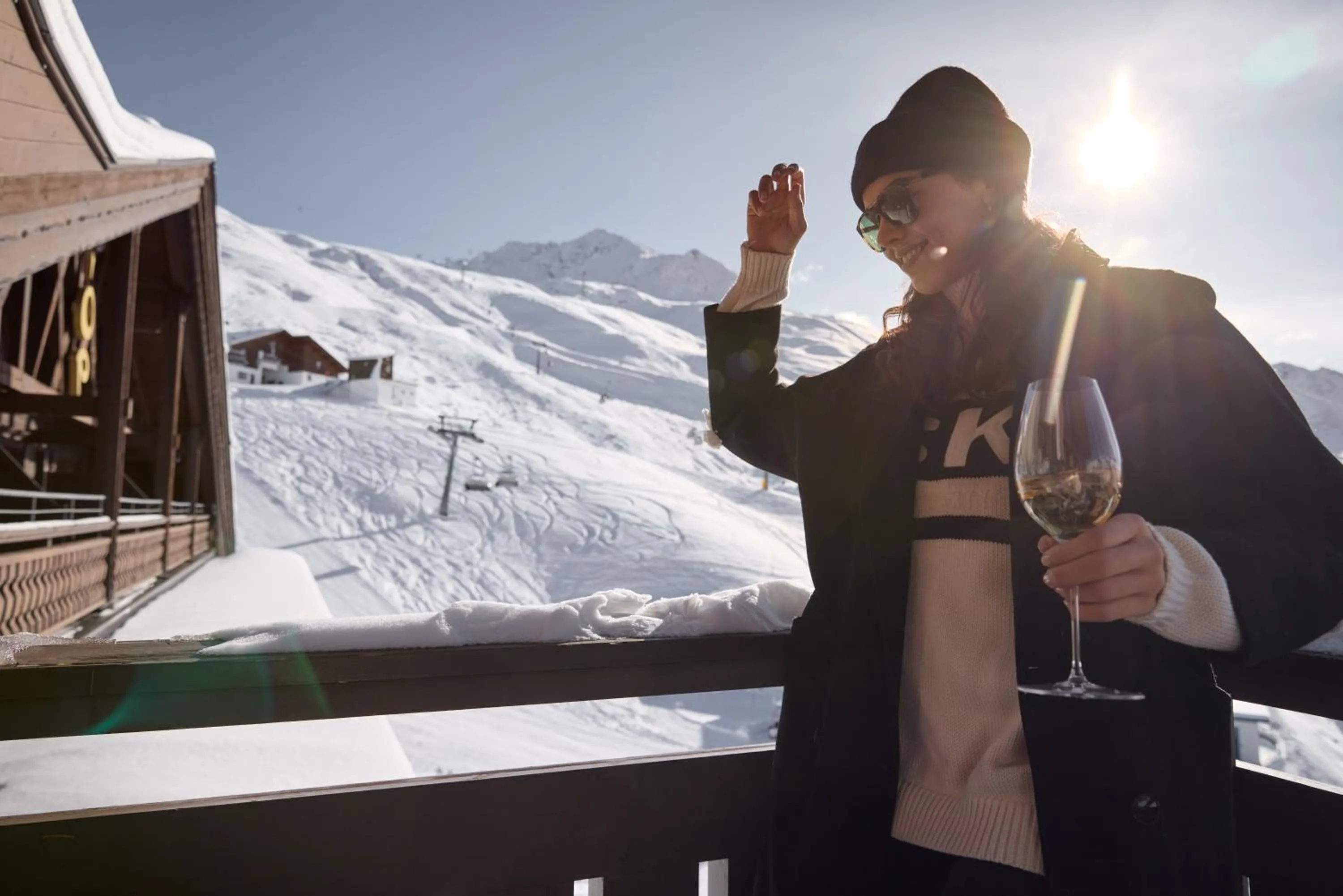 Balcony/Terrace in TOP Hotel Hochgurgl