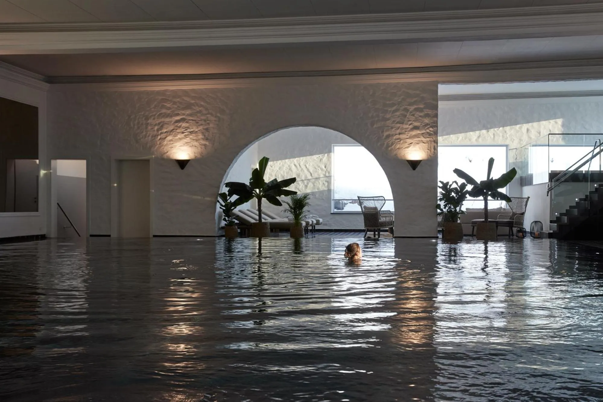 Swimming pool in TOP Hotel Hochgurgl