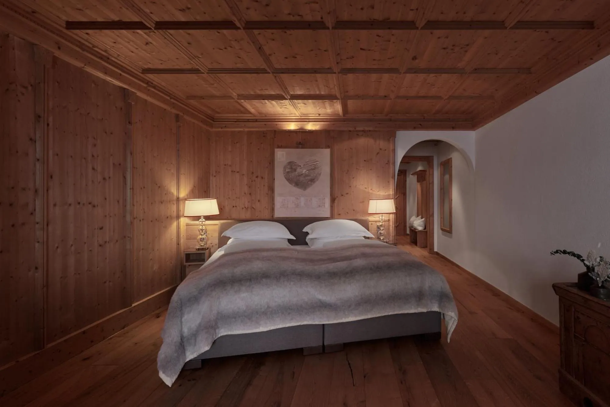 Bed in TOP Hotel Hochgurgl