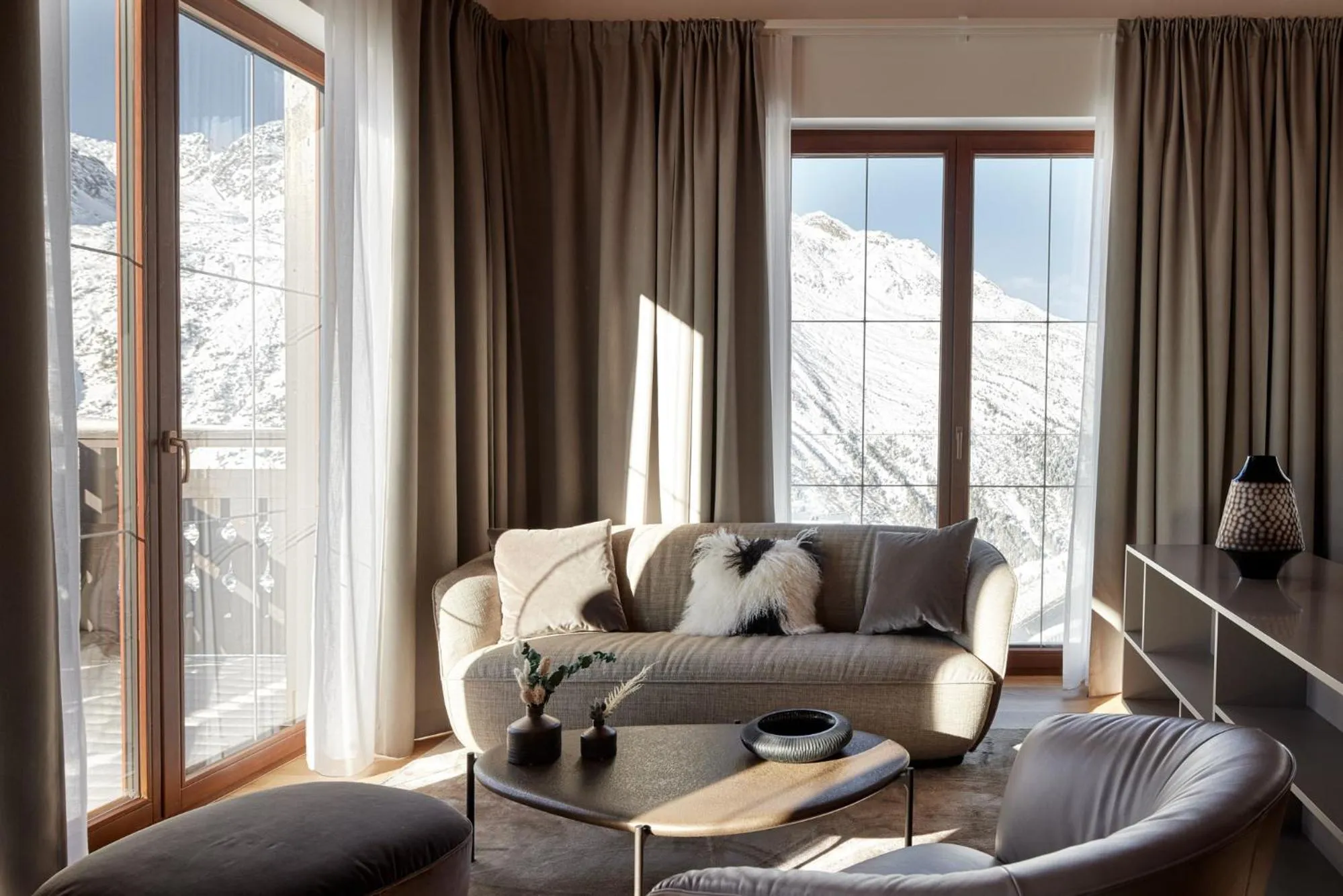 Living room in TOP Hotel Hochgurgl