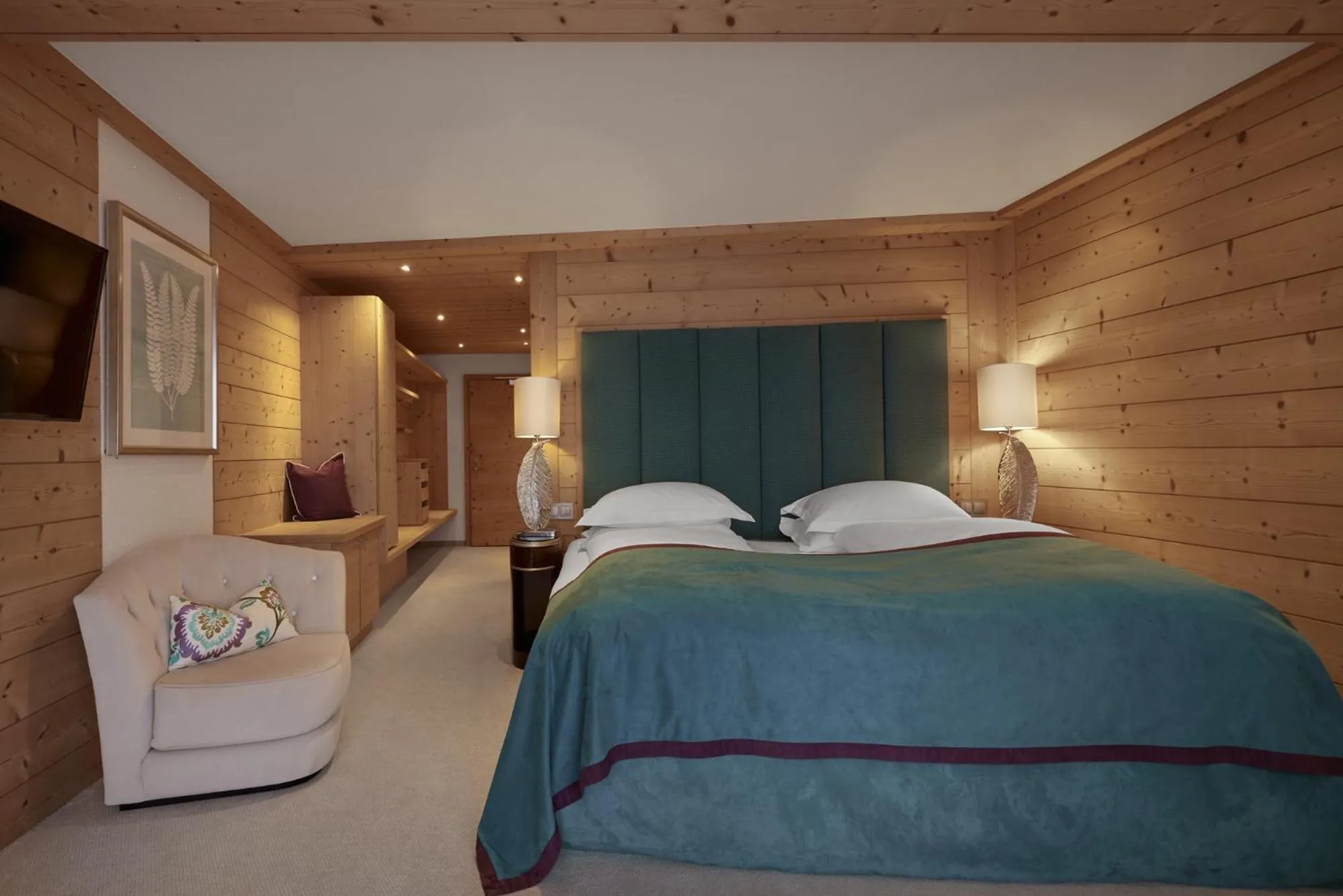 Bed in TOP Hotel Hochgurgl