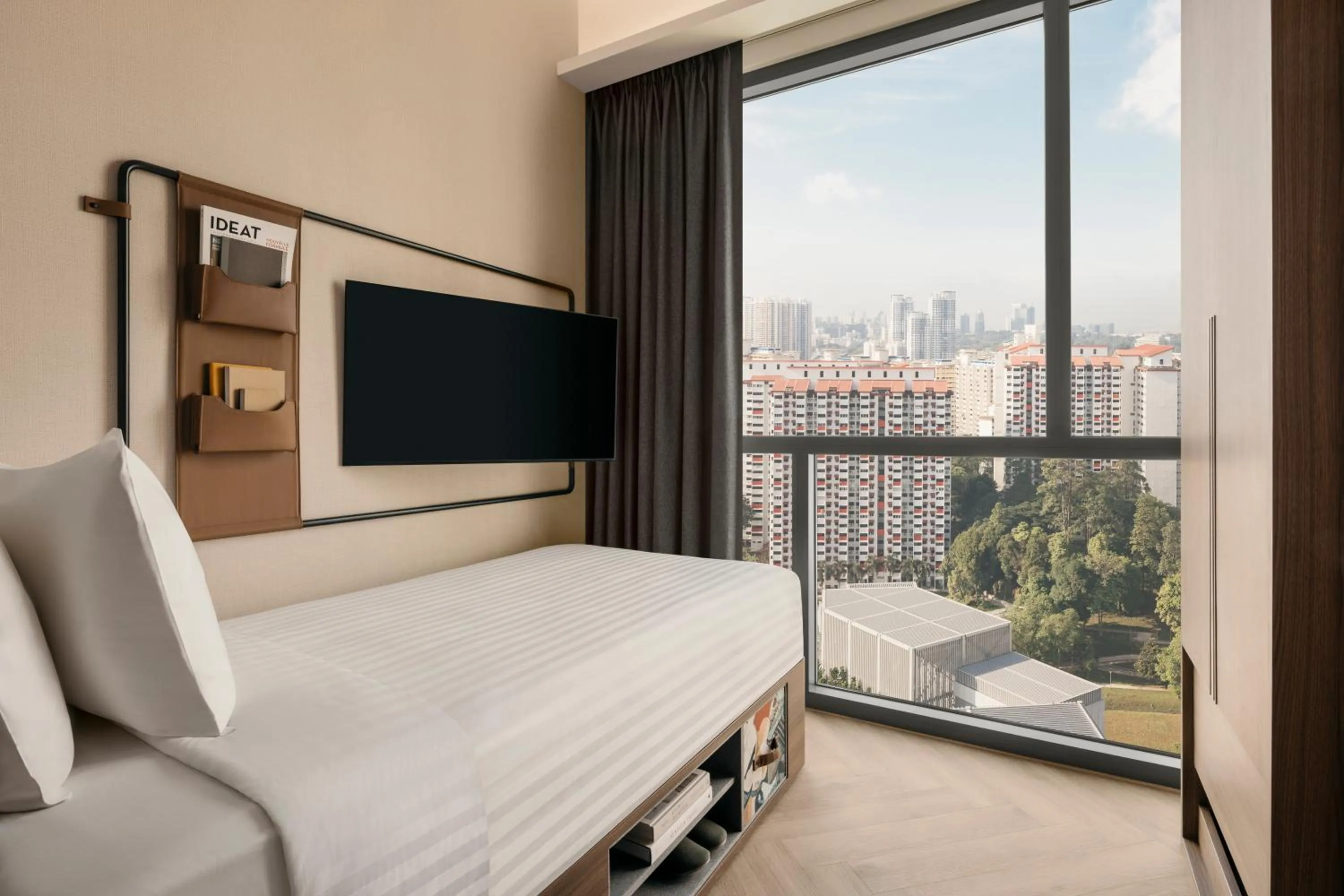 Bed in Quincy House Singapore by Far East Hospitality