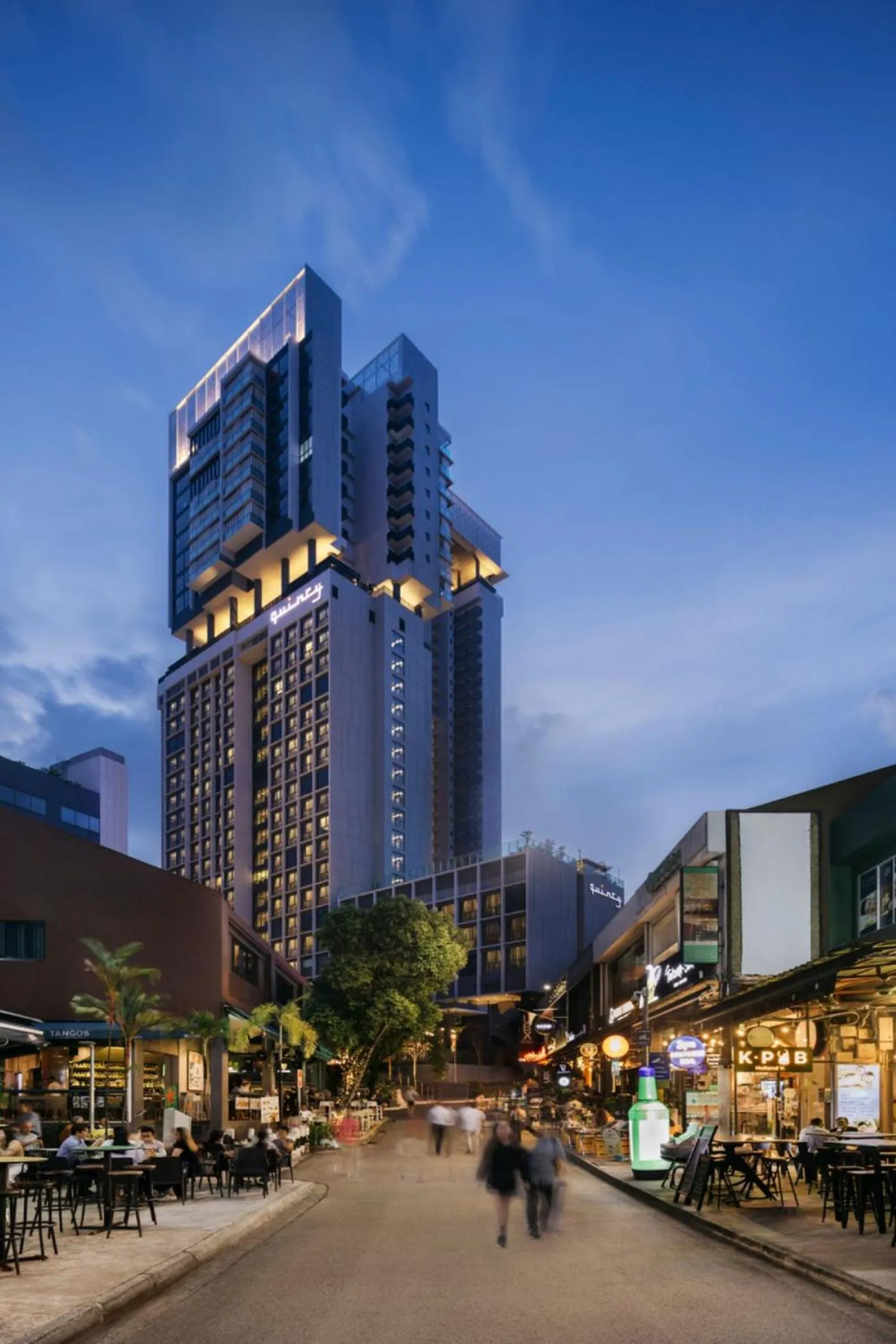 Property building in Quincy House Singapore by Far East Hospitality