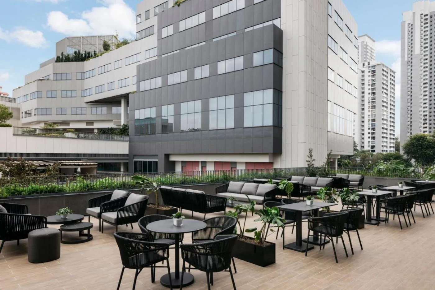 Balcony/Terrace in Quincy House Singapore by Far East Hospitality