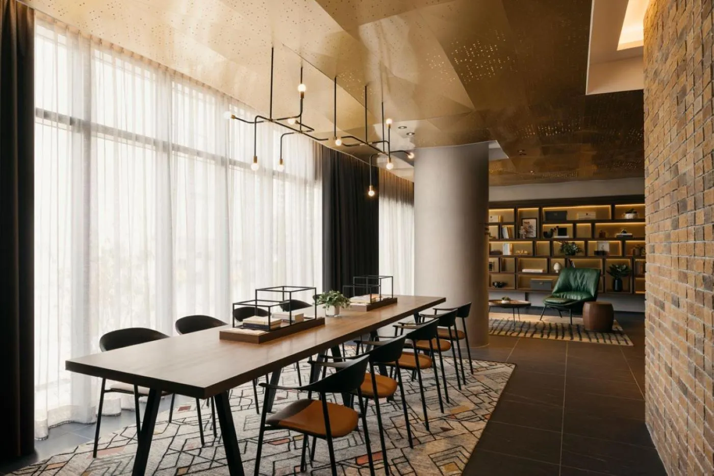 Communal lounge/ TV room in Quincy House Singapore by Far East Hospitality