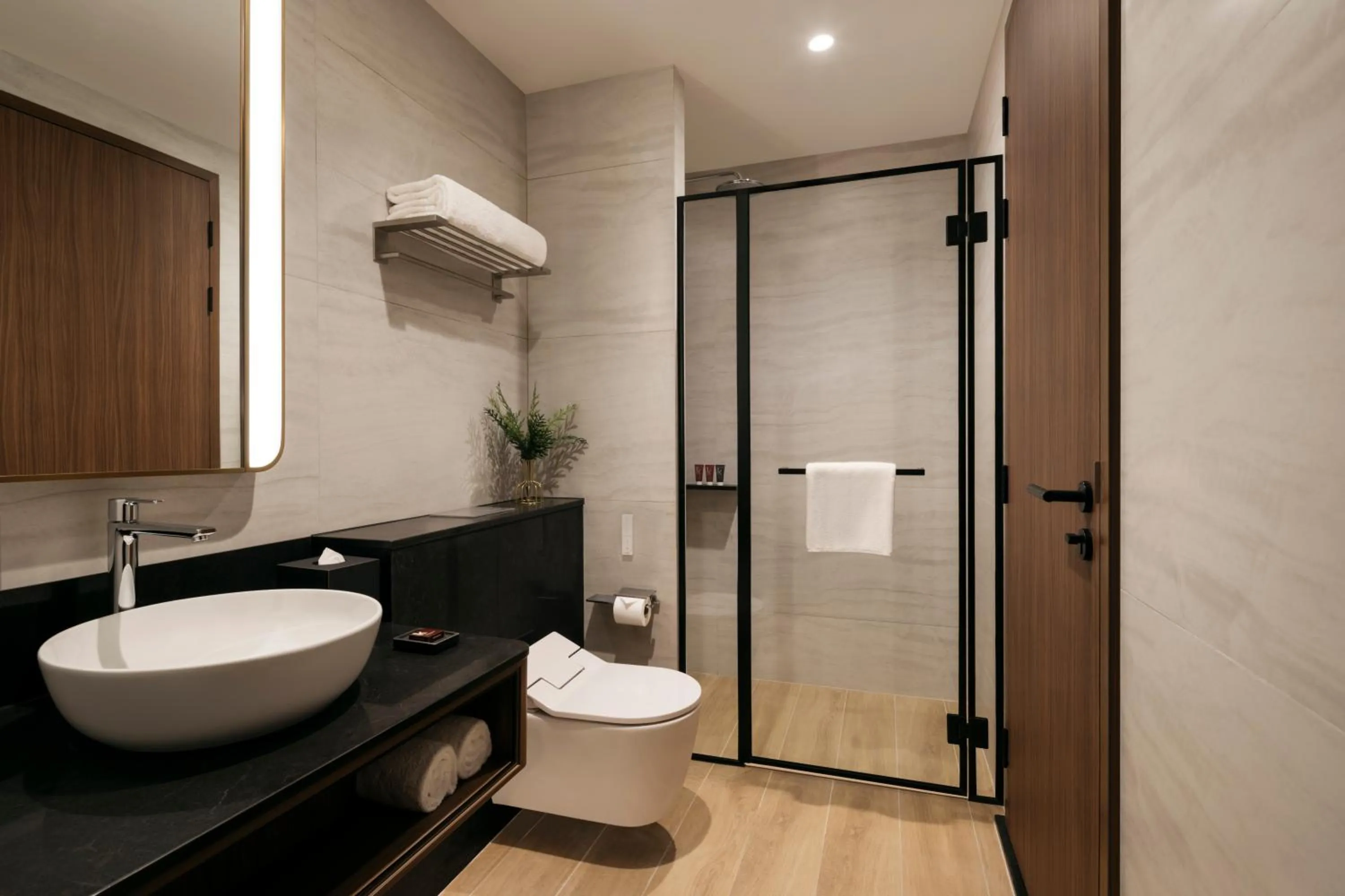 Shower in Quincy House Singapore by Far East Hospitality