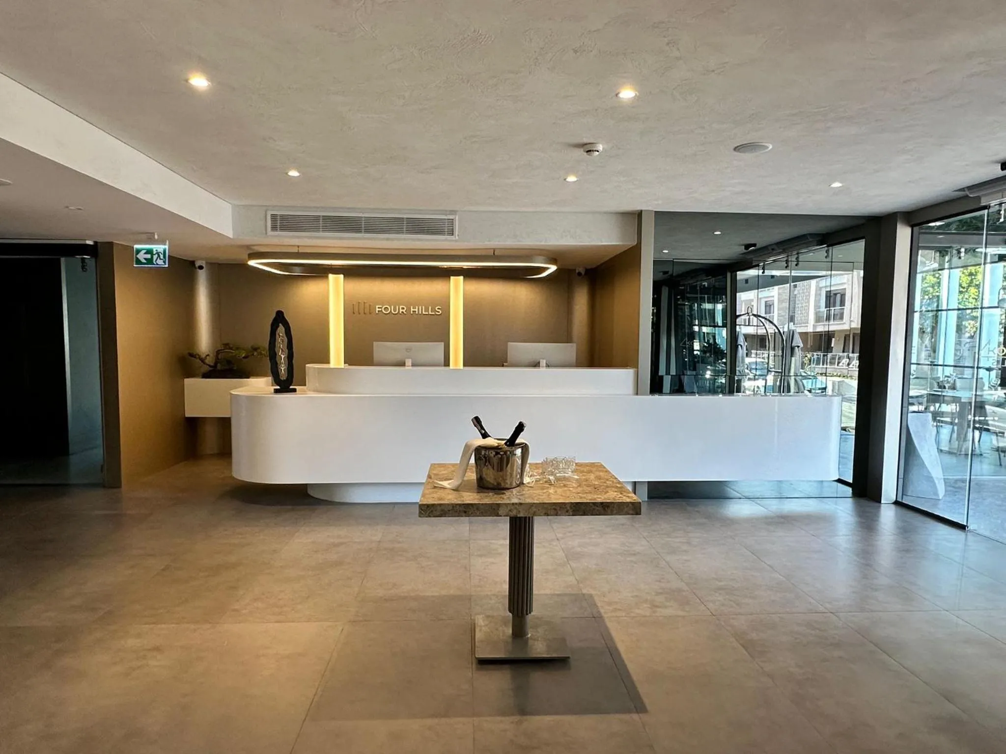 Lobby or reception in Four Hills Hotel