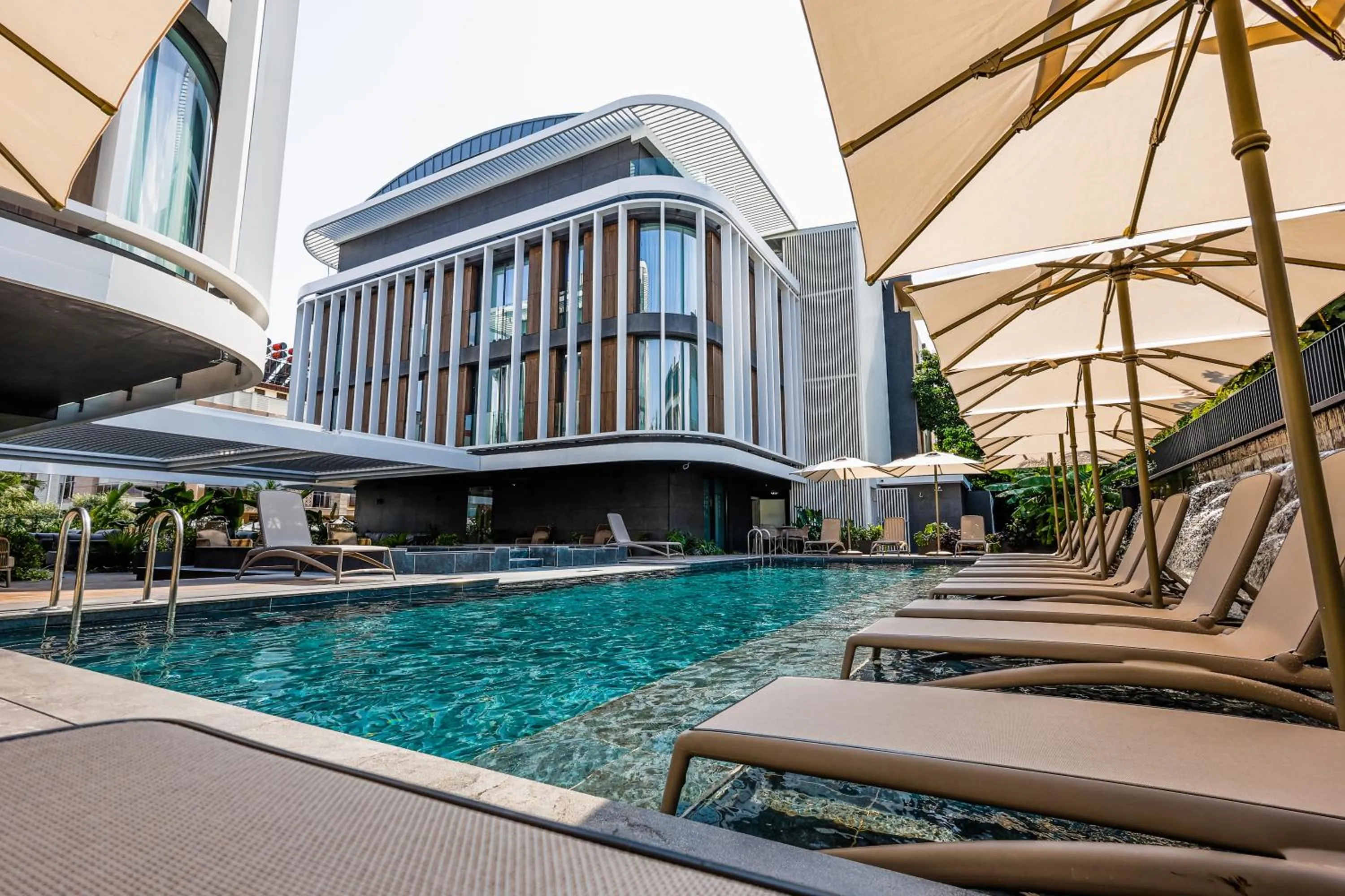 Property building in Four Hills Hotel