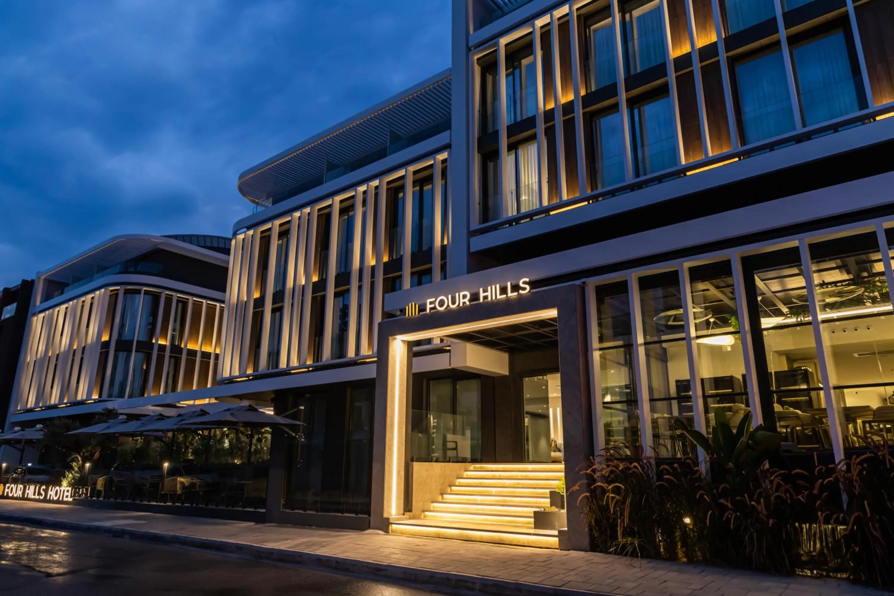 Property building in Four Hills Hotel