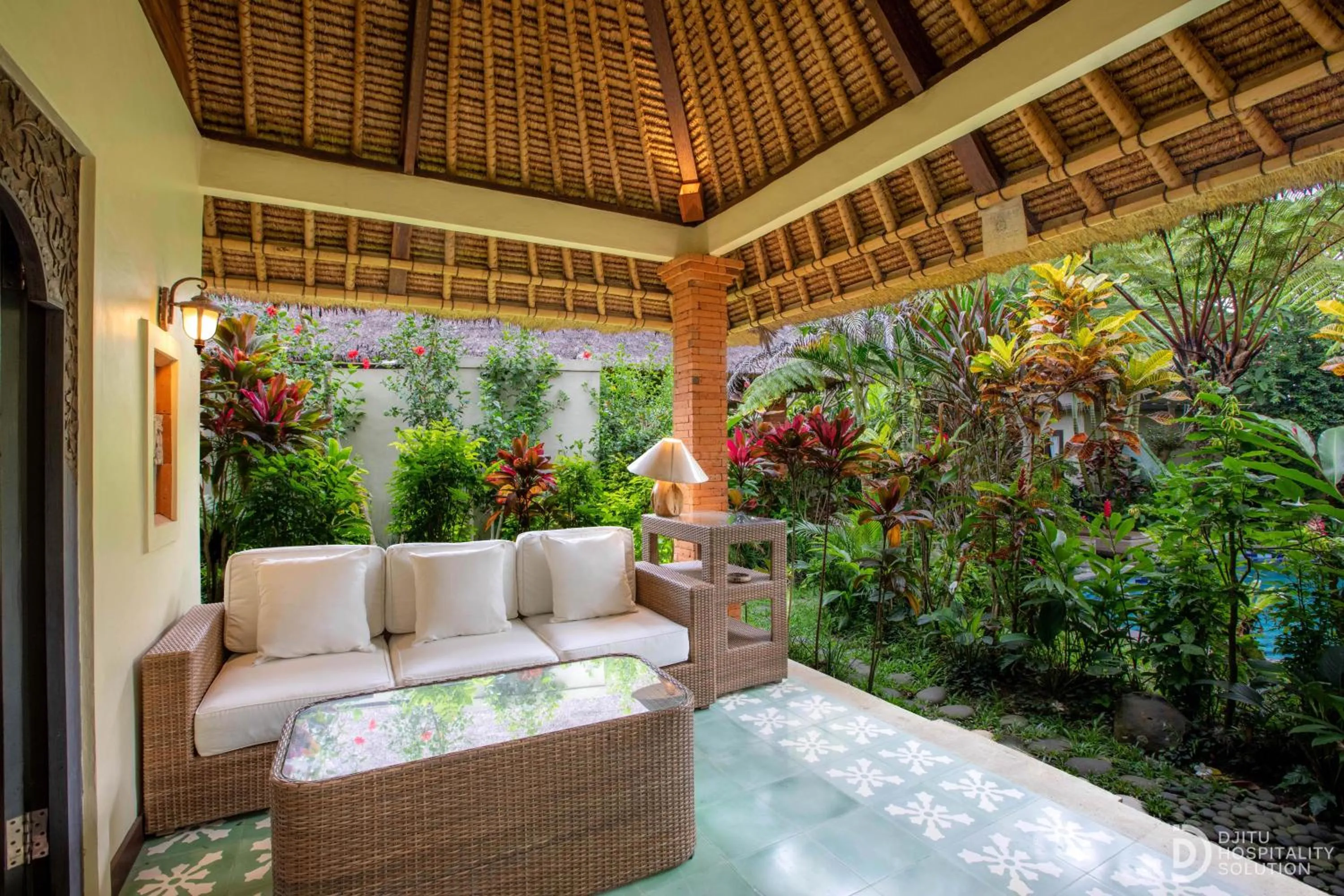 Balcony/Terrace in Gopala Villa Ubud