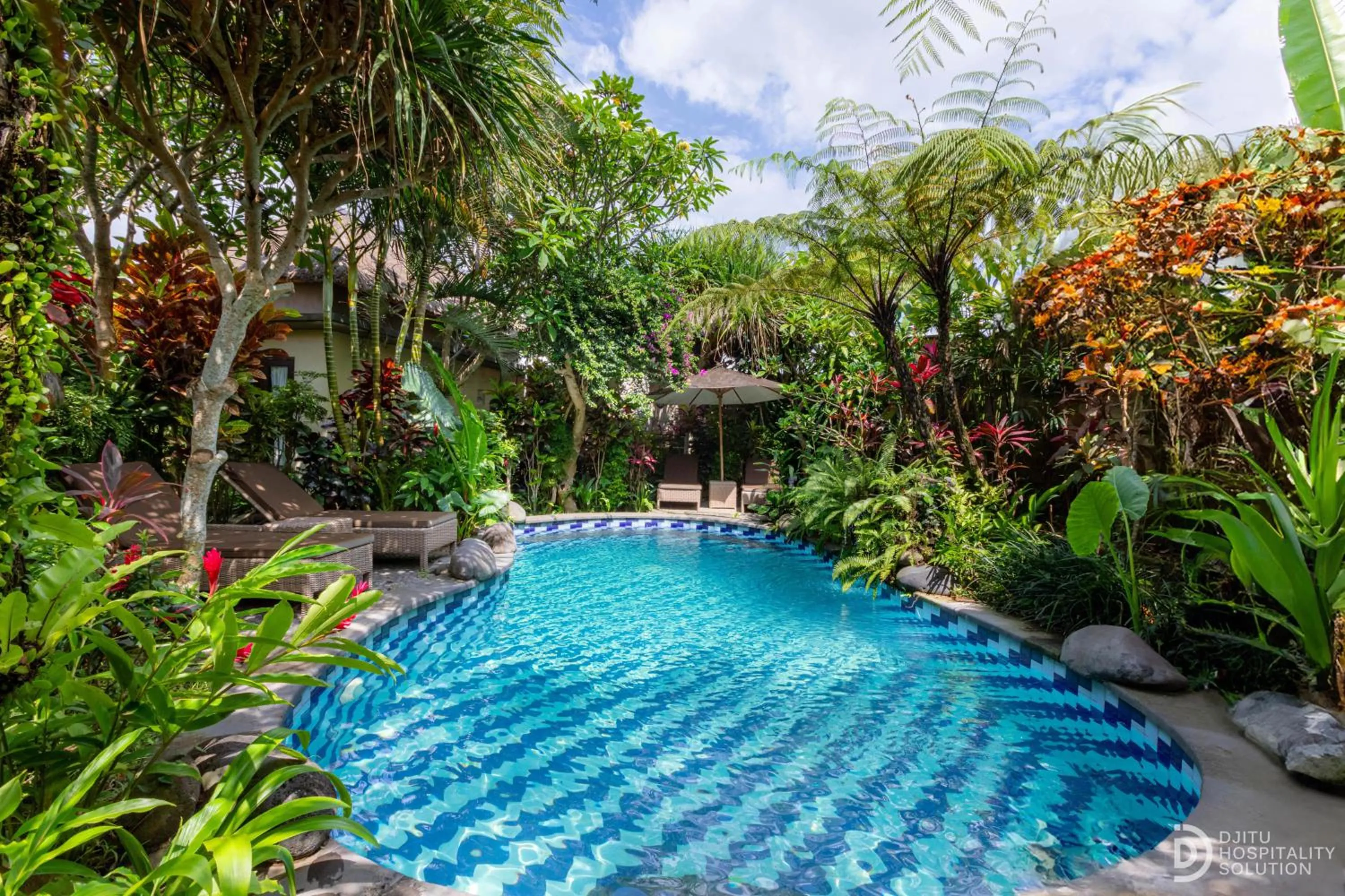 Swimming pool in Gopala Villa Ubud