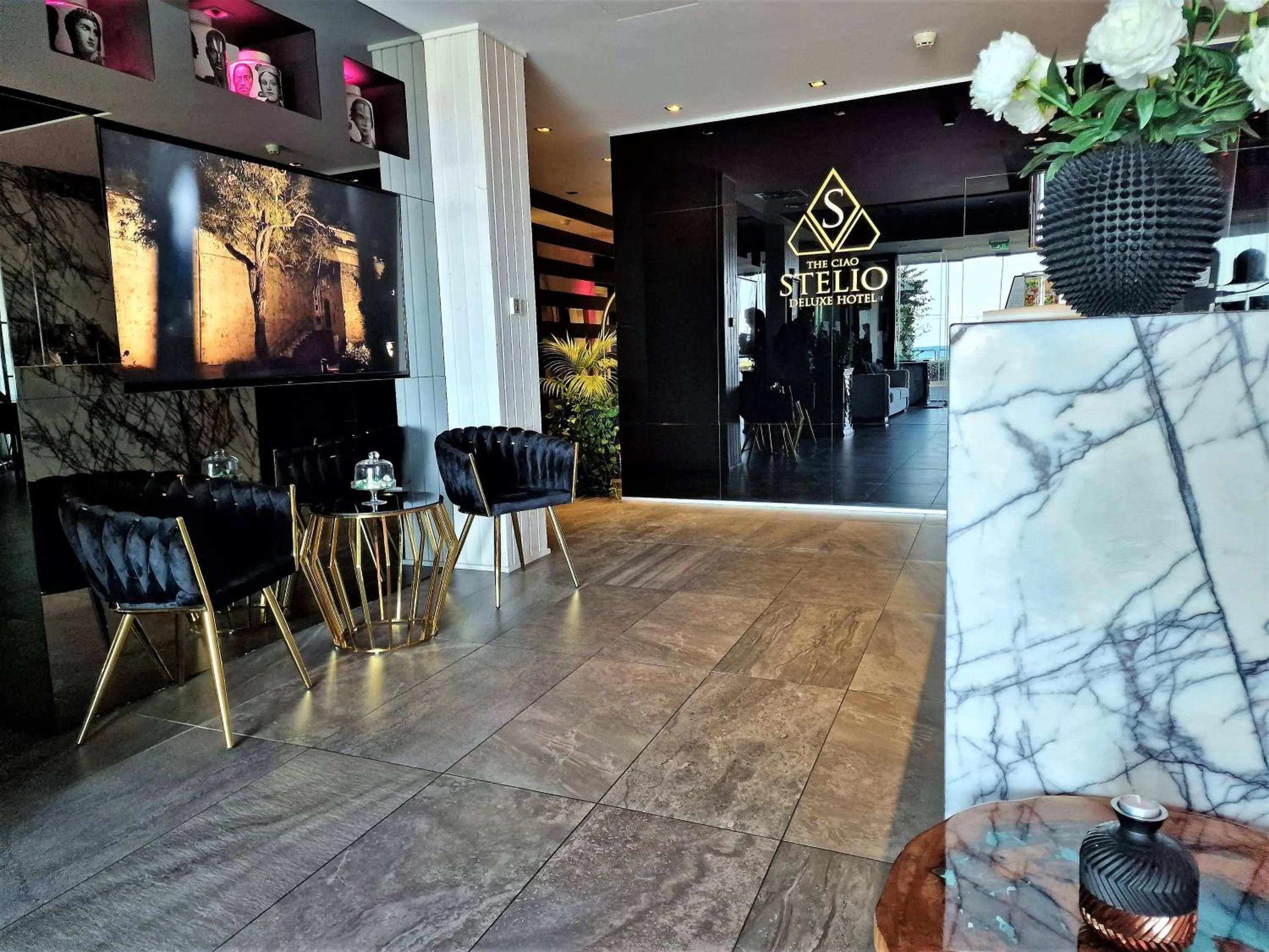 TV and multimedia in The Ciao Stelio Deluxe Boutique Hotel - Adults Only