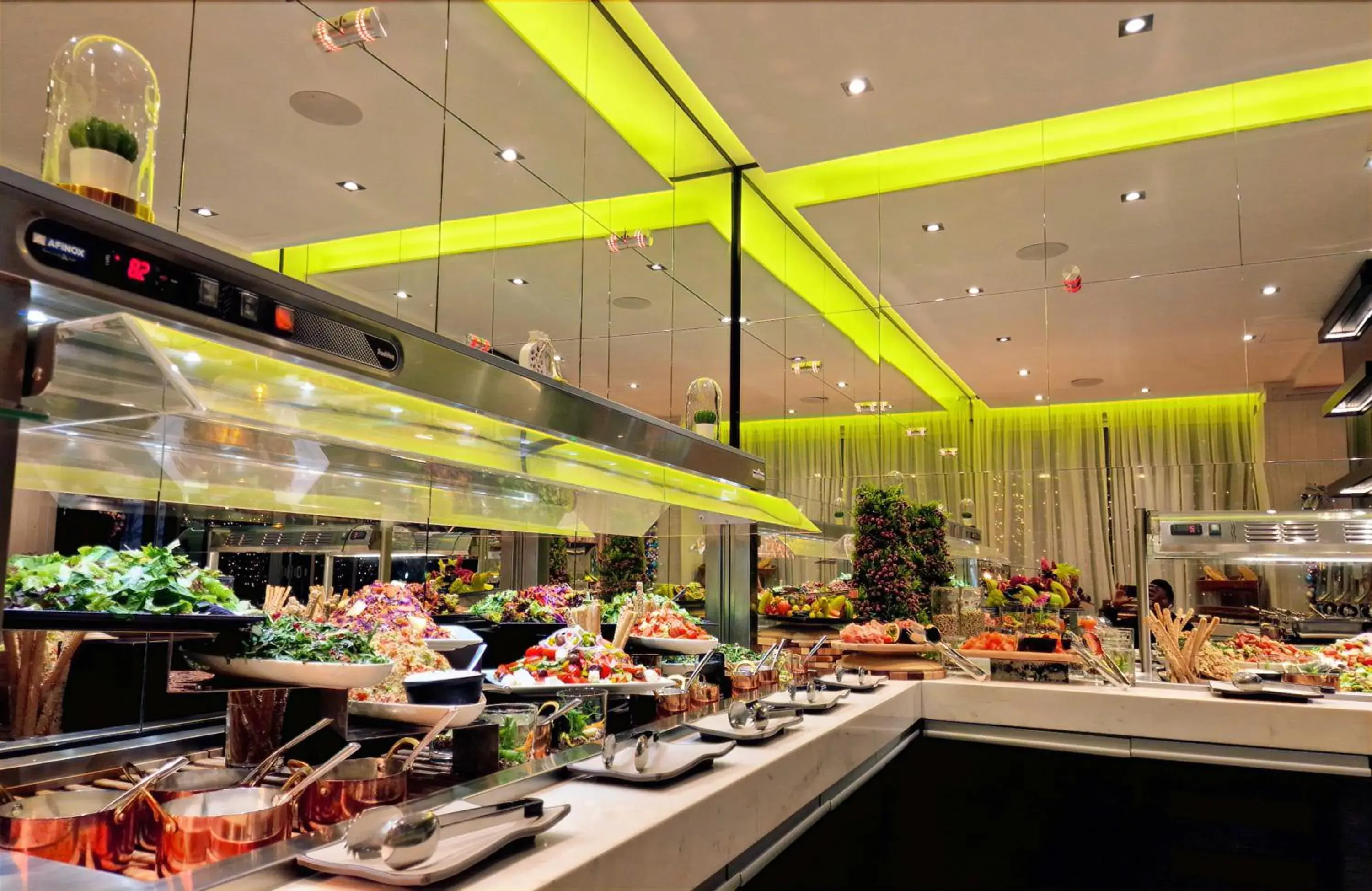 Buffet breakfast in The Ciao Stelio Deluxe Boutique Hotel - Adults Only Buffet breakfast in The Ciao Stelio Deluxe Boutique Hotel - Adults Only