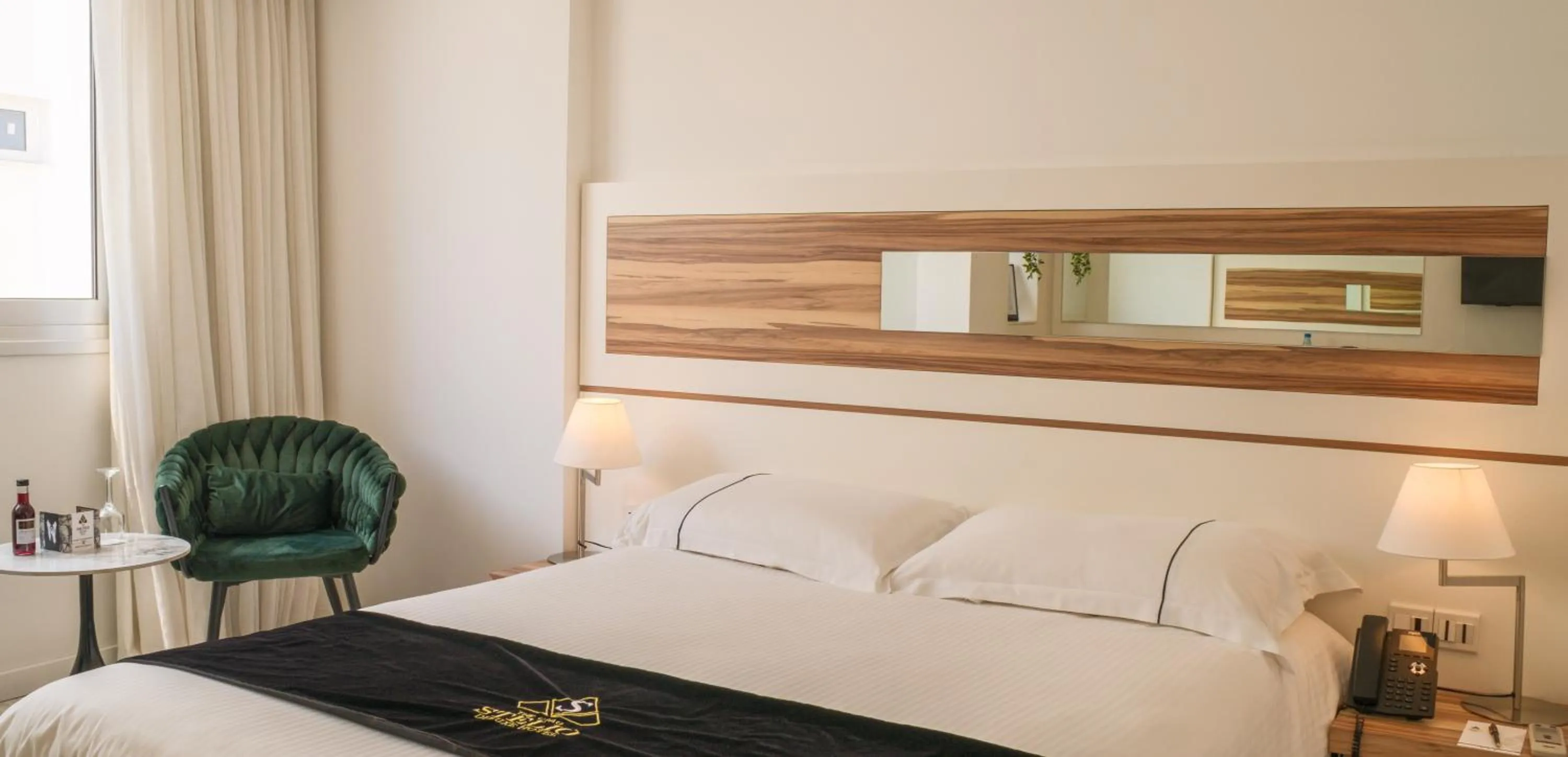 Bed in The Ciao Stelio Deluxe Boutique Hotel - Adults Only